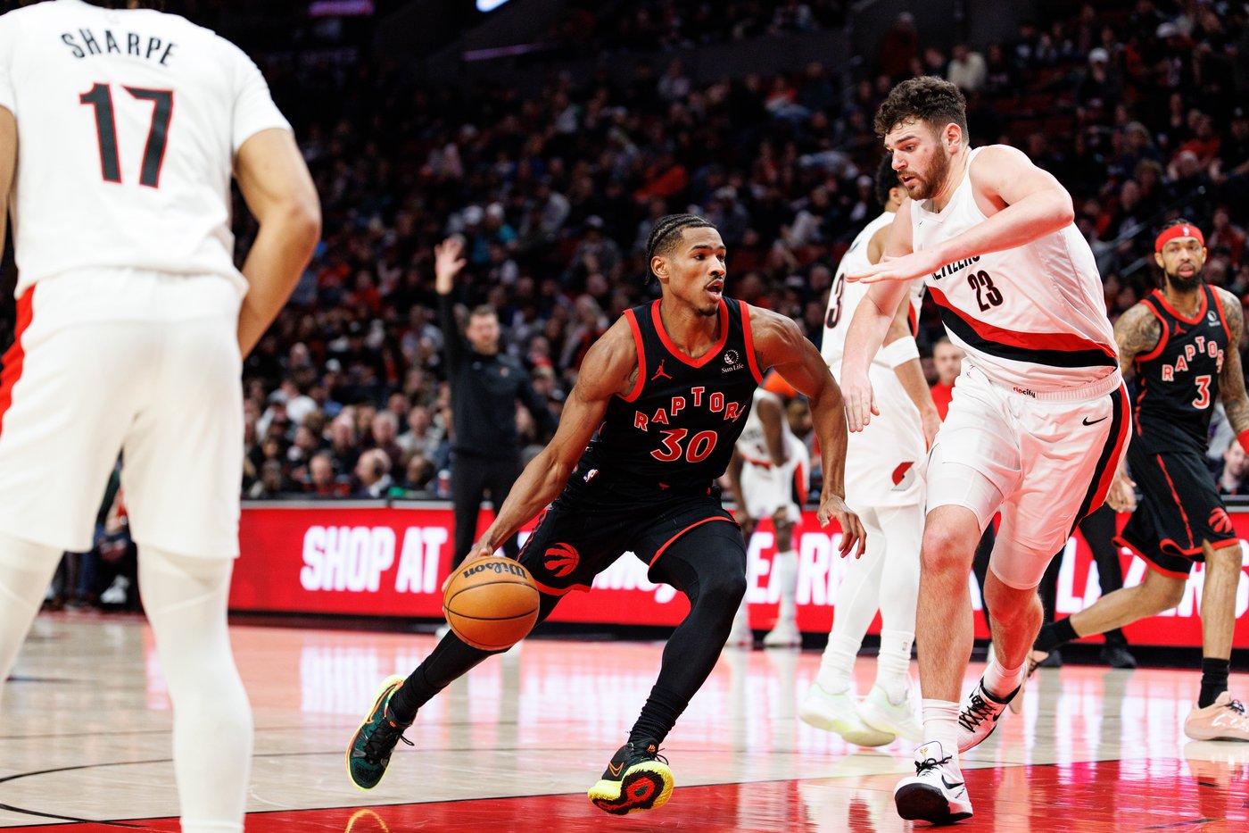 Mamukelashvili's 22 points lead Raptors past Blazers, snapping Portland's win streak | iNFOnews.ca