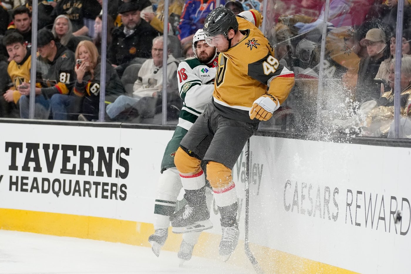Wild beat Golden Knights 5-2 to improve to 9-1-1 since Dec. 8 | iNFOnews.ca Wild beat Golden Knights 5-2 to improve to 9-1-1 since Dec. 8 | iNFOnews.ca