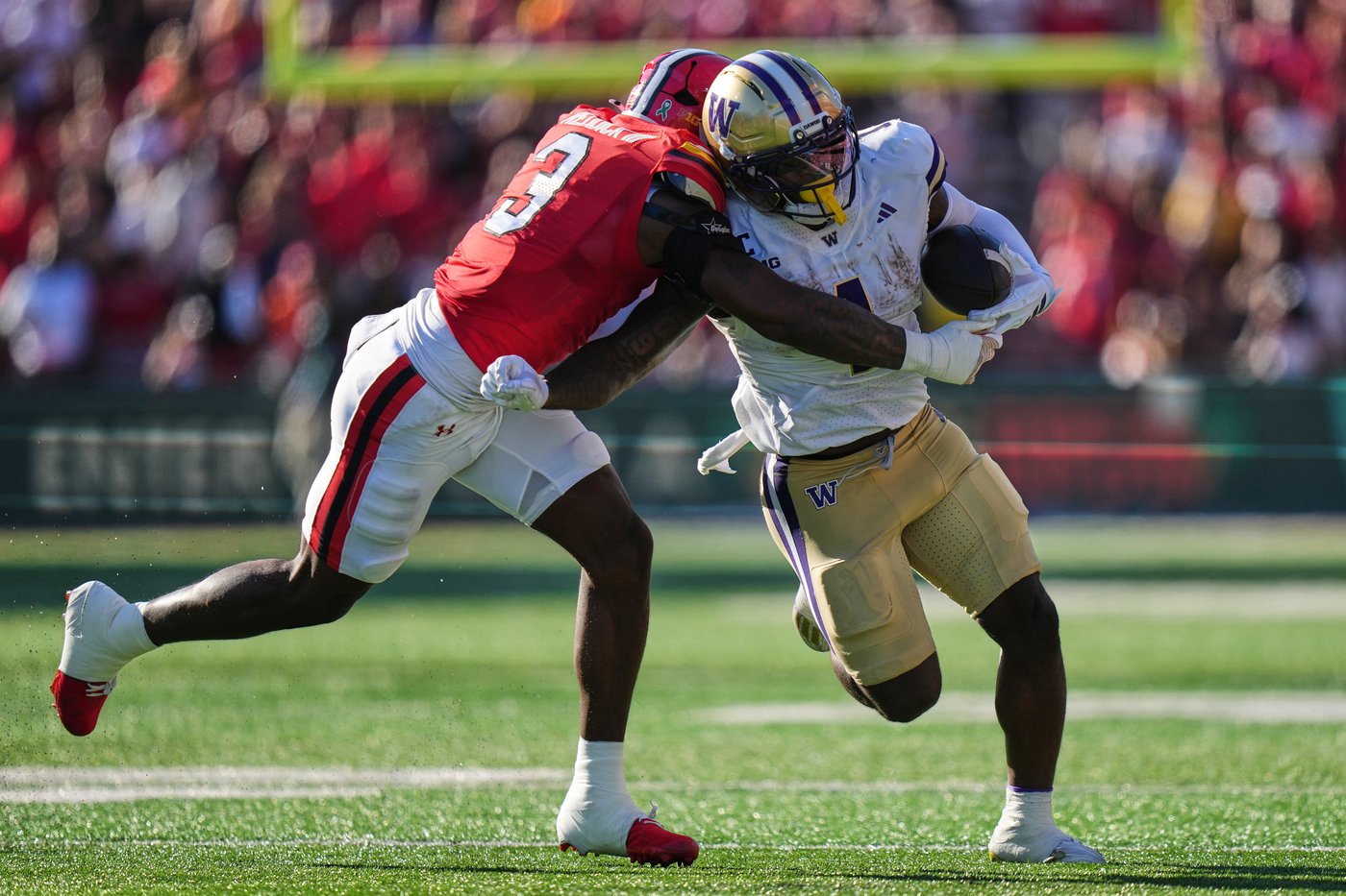 Washington storms back from a 20-point deficit, hands Maryland first loss, 24-20 | iNFOnews.ca