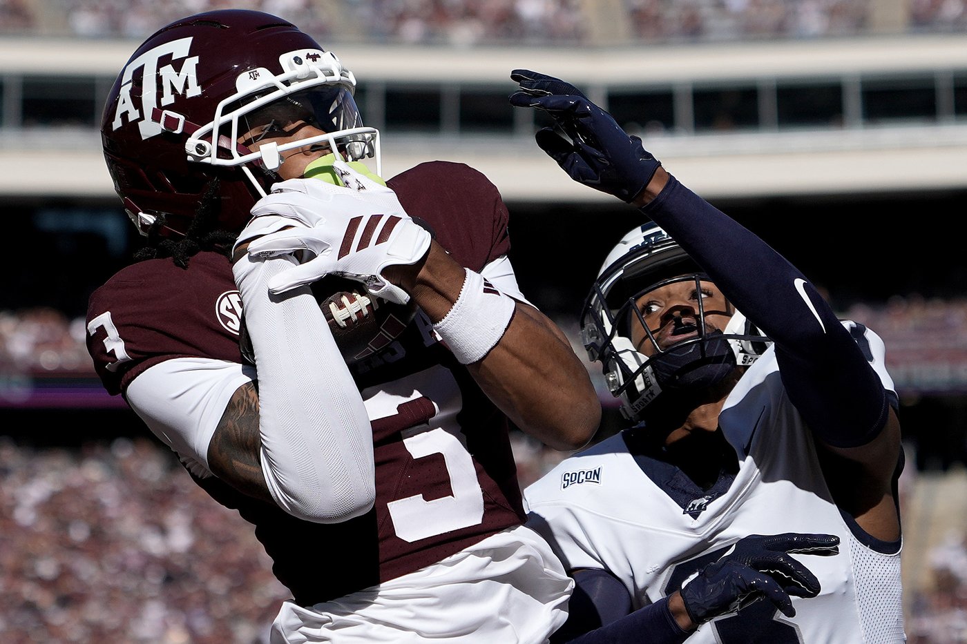 Reed's 3 TD passes in 1st quarter propel No. 3 Texas A&M past Samford as Aggies improve to 11-0 | iNFOnews.ca Reed's 3 TD passes in 1st quarter propel No. 3 Texas A&M past Samford as Aggies improve to 11-0 | iNFOnews.ca