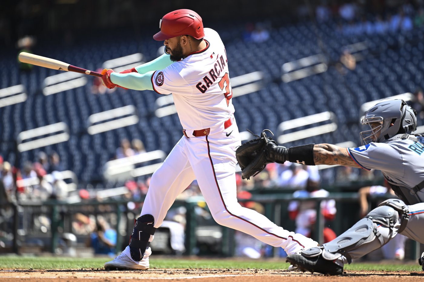 Nasim Nuñez homers twice as the Nationals complete a 3-game sweep of the Marlins | iNFOnews.ca