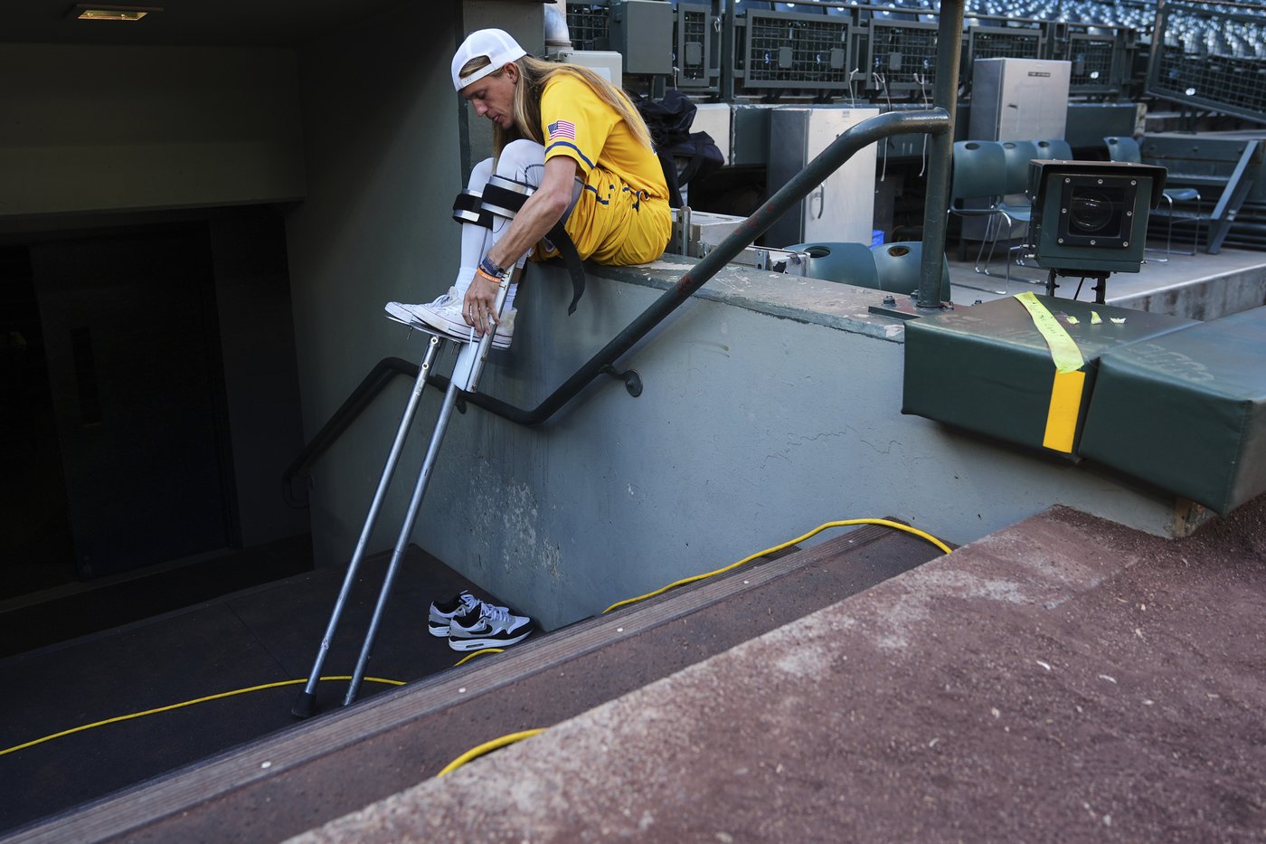 Photo highlights from the Savannah Bananas' exhibition baseball battle against the Firefighters | iNFOnews.ca
