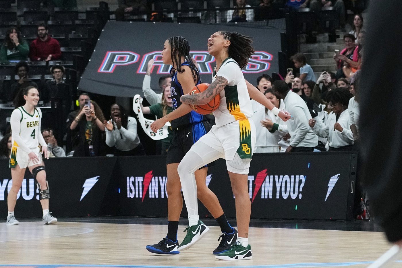 Taliah Scott scores 24 points to help Baylor beat Duke 58-52 in women's college basketball in Paris | iNFOnews.ca Taliah Scott scores 24 points to help Baylor beat Duke 58-52 in women's college basketball in Paris | iNFOnews.ca