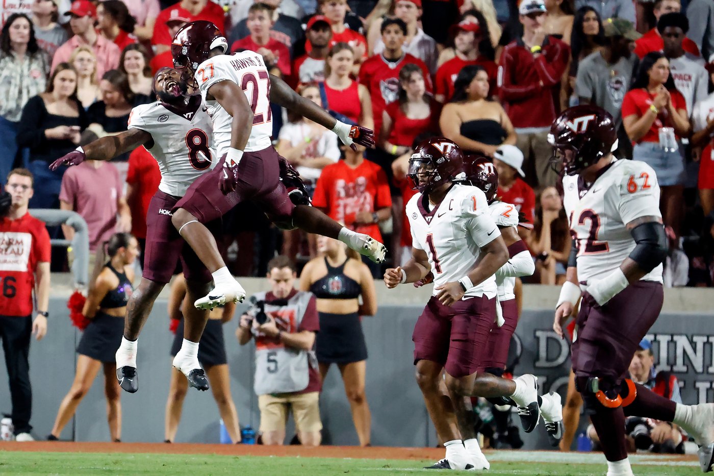 Drones, Stewart lead Virginia Tech past N.C. State 23-21 in ACC opener | iNFOnews.ca