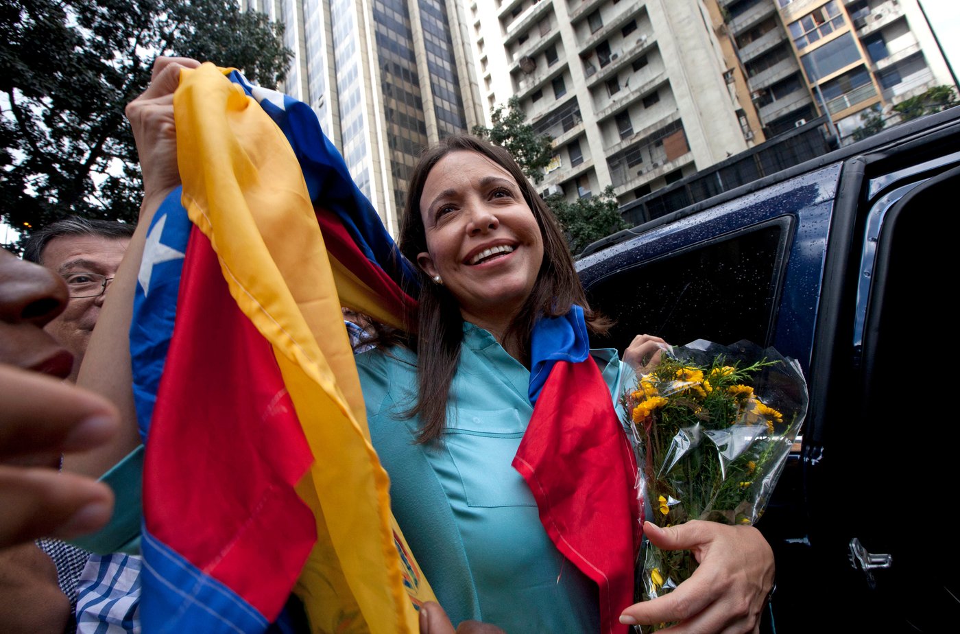 Photos of Venezuelan opposition leader María Corina Machado who has won the Nobel Peace Prize | iNFOnews.ca