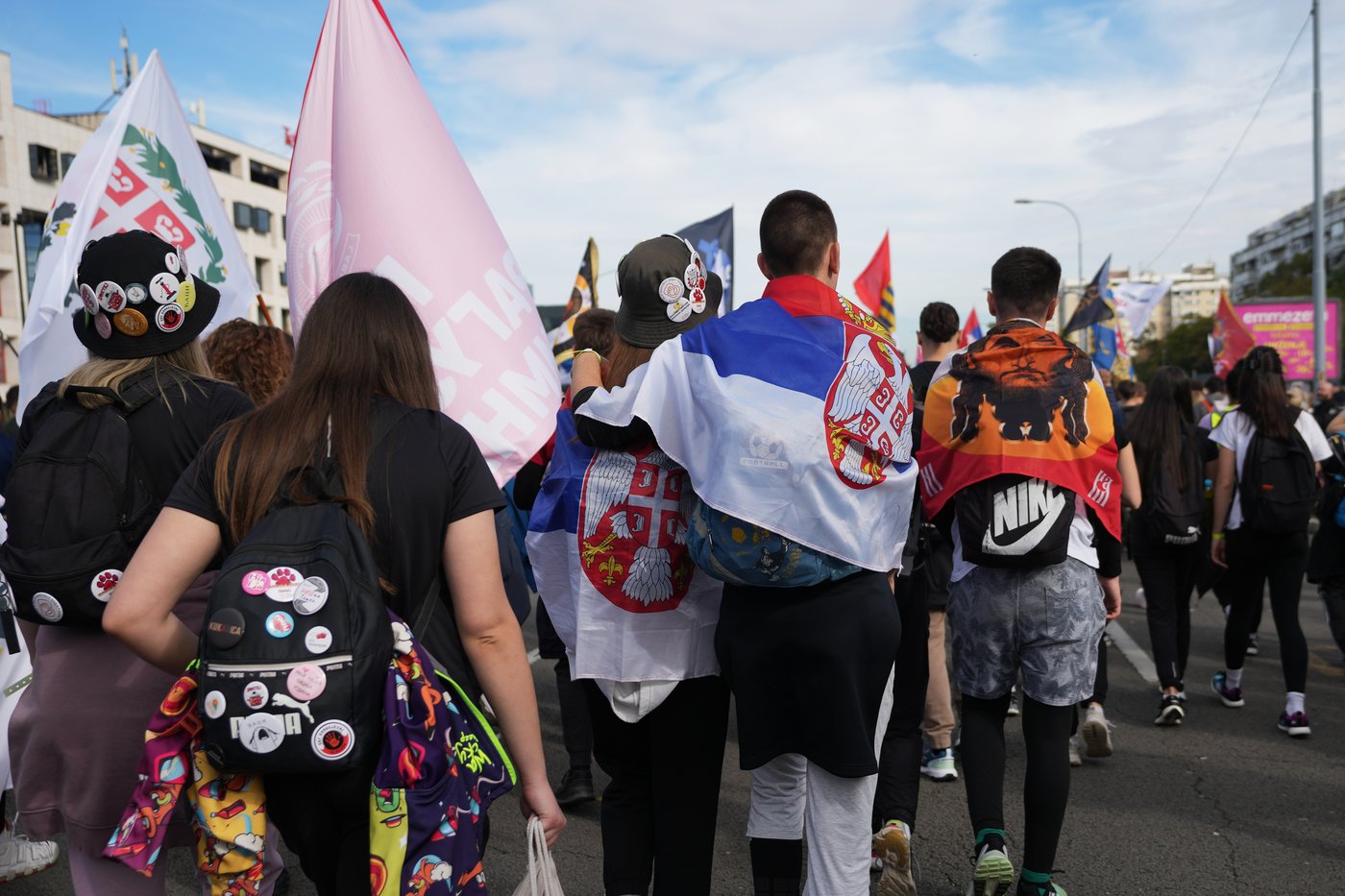 Serbia youth lead thousands on march for weekend rally marking deadly canopy collapse last year | iNFOnews.ca Serbia youth lead thousands on march for weekend rally marking deadly canopy collapse last year | iNFOnews.ca