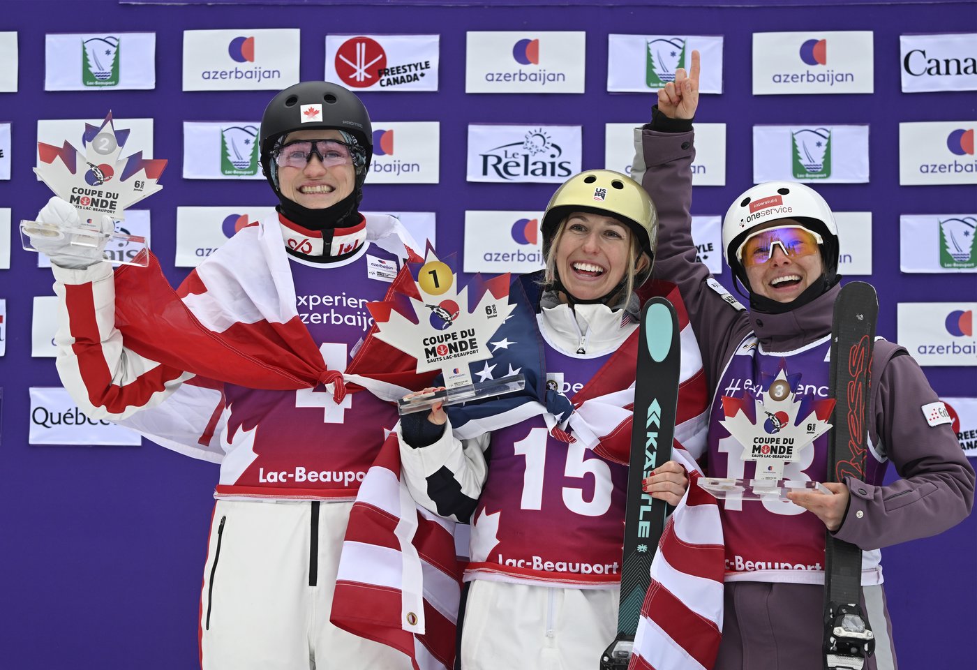 Canada's Thénault wins World Cup aerials silver in home province | iNFOnews.ca