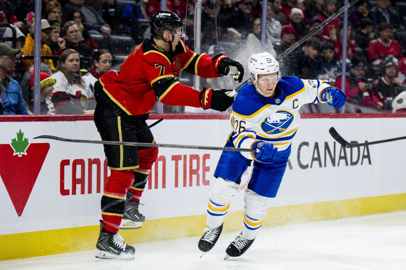 Byram scores in OT, Sabres stretch streak with 3-2 win over Senators | iNFOnews.ca