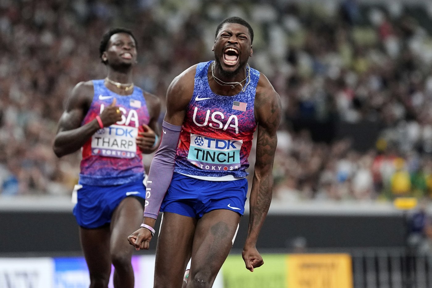 American Cordell Tinch goes from the 'couch' to gold medalist in the track and field worlds | iNFOnews.ca