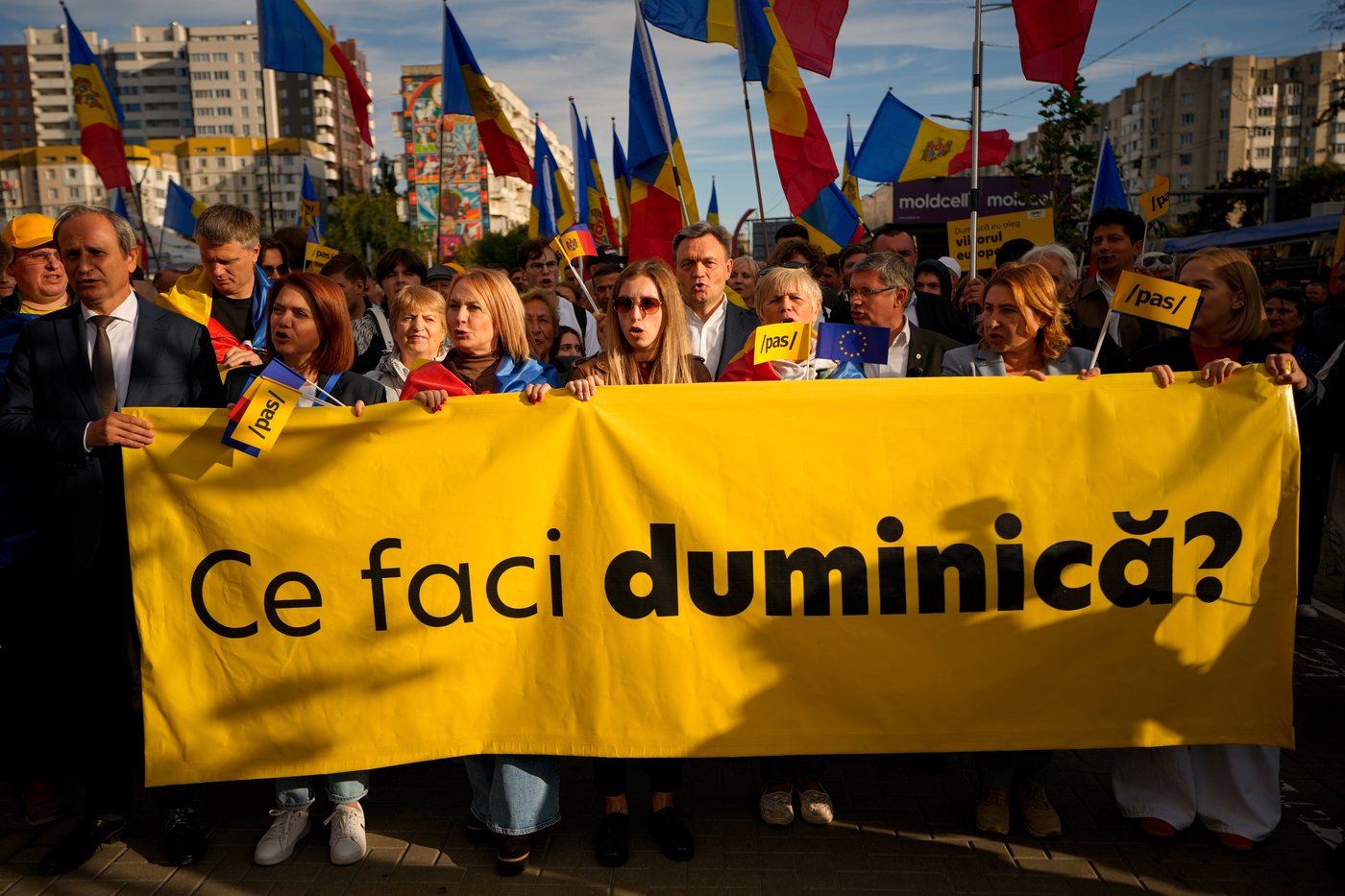 In photos: Moldova’s pro-EU party takes lead in vote clouded by Russian interference claims | iNFOnews.ca