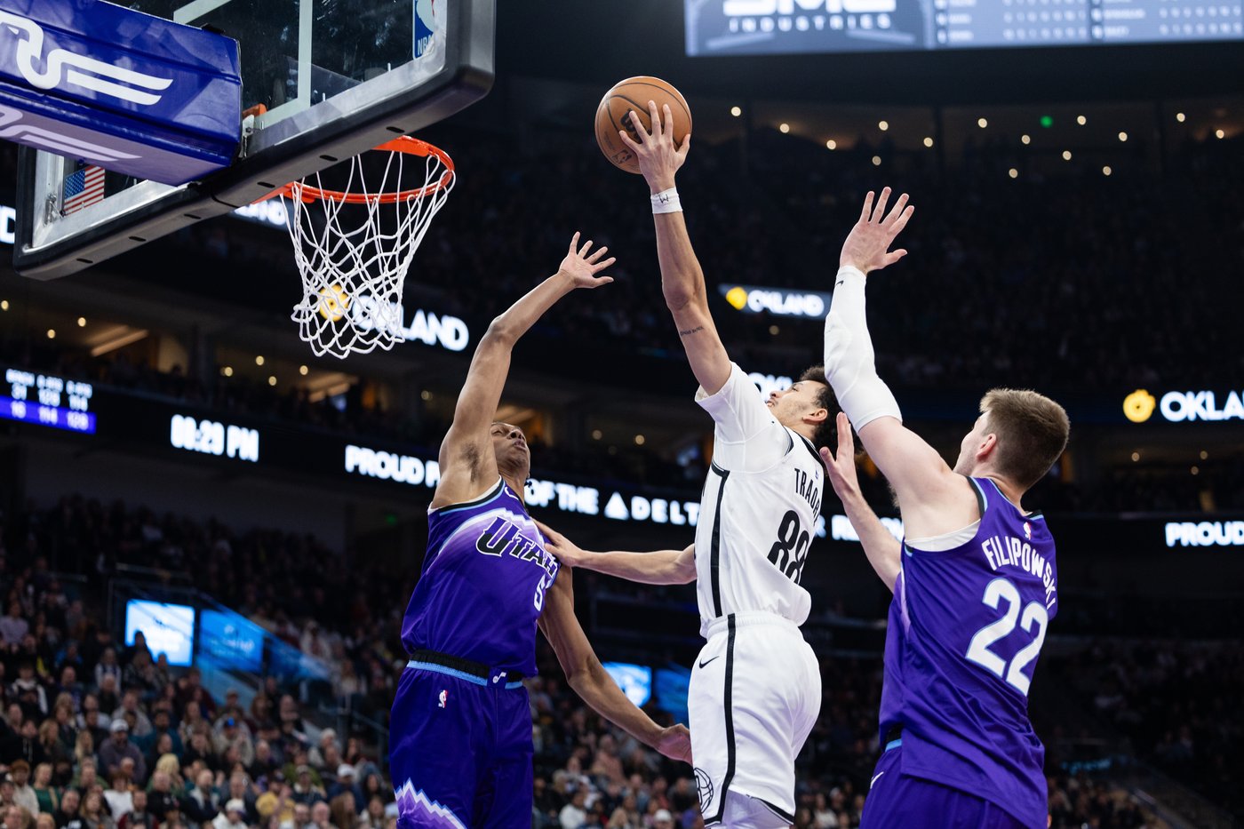 Egor Demin sets NBA rookie 3-point record as Nets snap 7-game skid with 109-99 win over Jazz | iNFOnews.ca