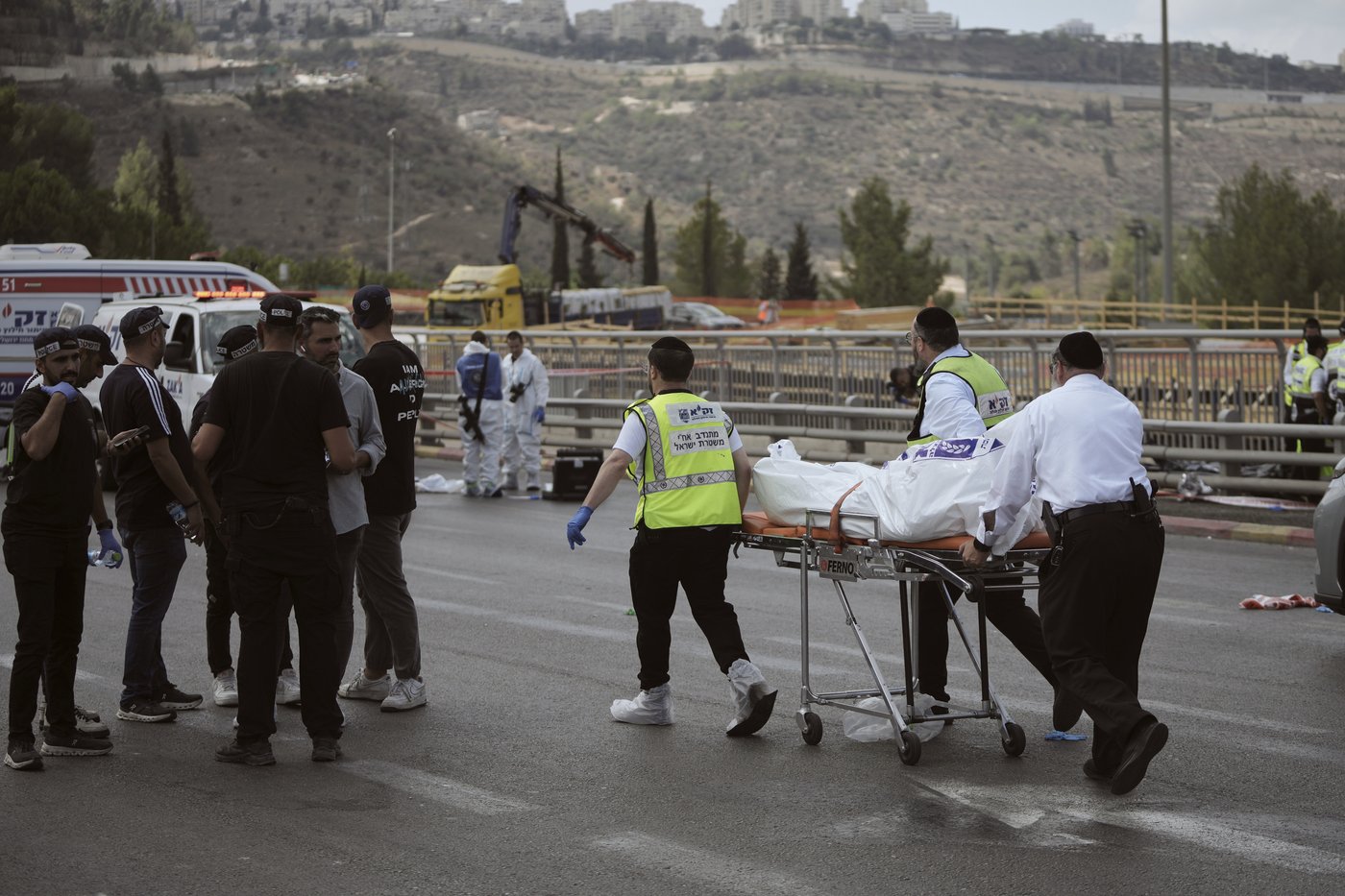 Photos from the scene of a shooting attack in Jerusalem | iNFOnews.ca