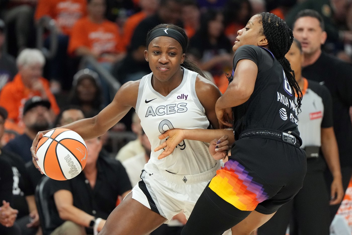Wilson hits last-second jumper to lift Aces over Mercury 90-88 for a 3-0 lead in the WNBA Finals | iNFOnews.ca Wilson hits last-second jumper to lift Aces over Mercury 90-88 for a 3-0 lead in the WNBA Finals | iNFOnews.ca