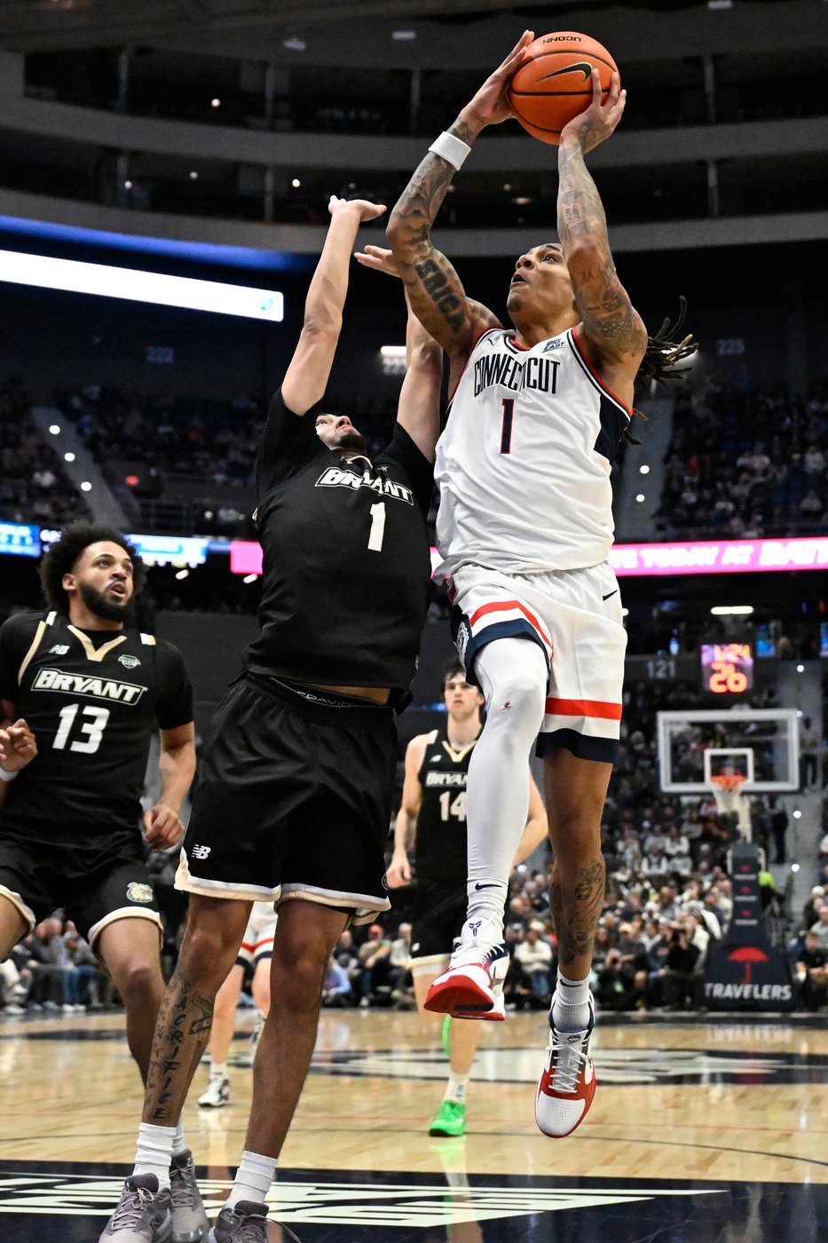 Silas Demary's triple-double powers No. 3 UConn Huskies past Bryant 72-49 | iNFOnews.ca Silas Demary's triple-double powers No. 3 UConn Huskies past Bryant 72-49 | iNFOnews.ca