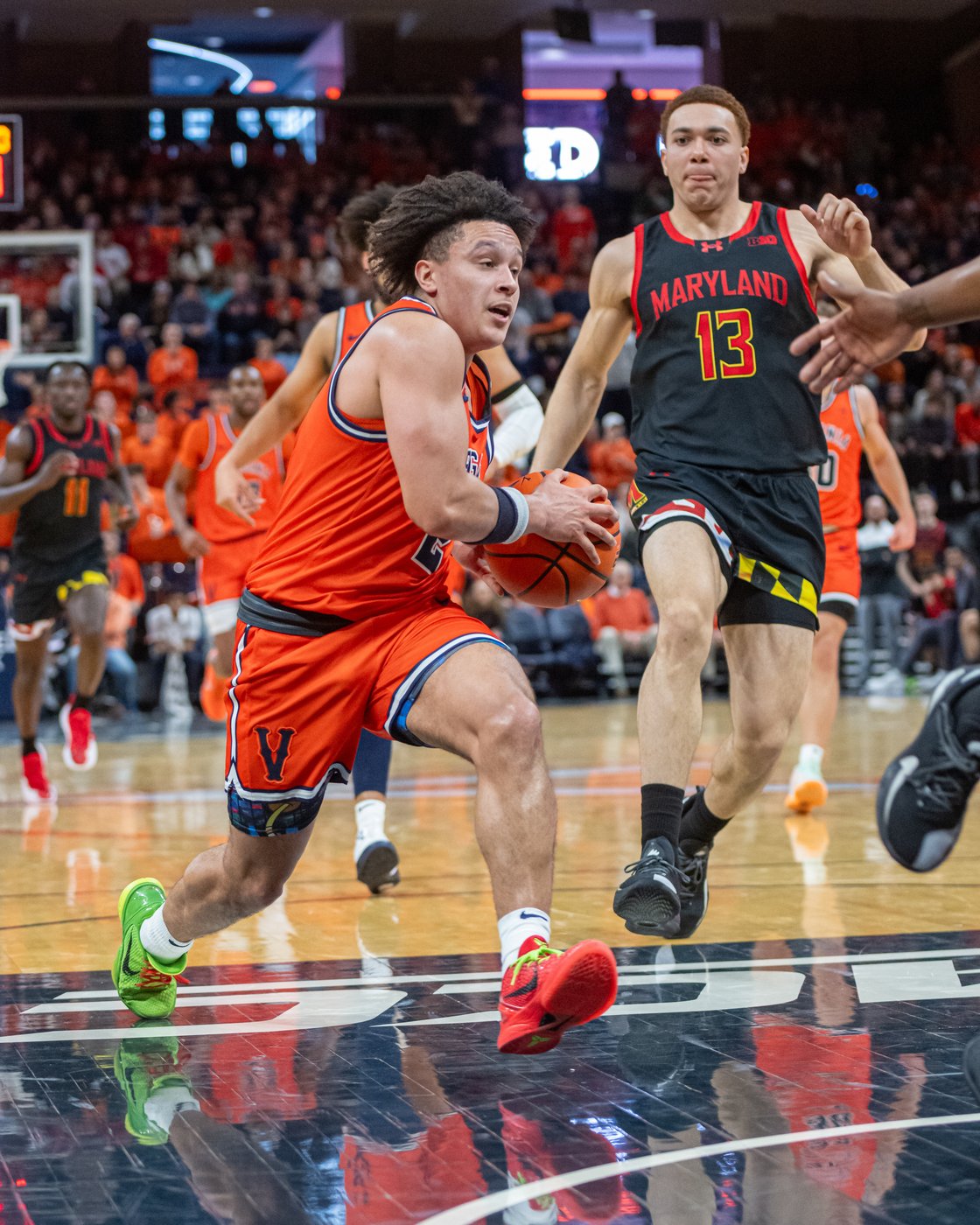 Dallin Hall, Jacari White lead No. 23 Virginia to 80-72 win over former ACC rival Maryland | iNFOnews.ca Dallin Hall, Jacari White lead No. 23 Virginia to 80-72 win over former ACC rival Maryland | iNFOnews.ca