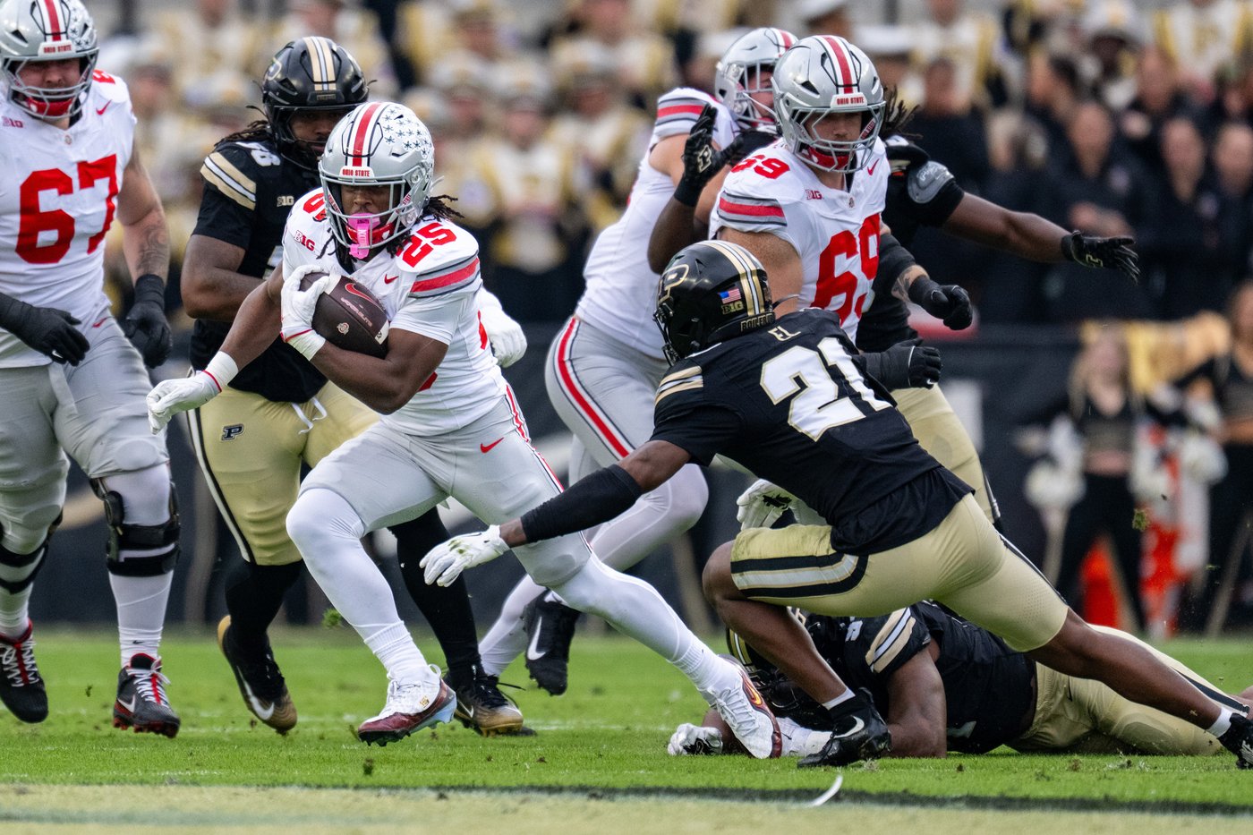 Julian Sayin, Jeremiah Smith propel No. 1 Ohio State past Purdue 34-10 for 13th straight win | iNFOnews.ca Julian Sayin, Jeremiah Smith propel No. 1 Ohio State past Purdue 34-10 for 13th straight win | iNFOnews.ca