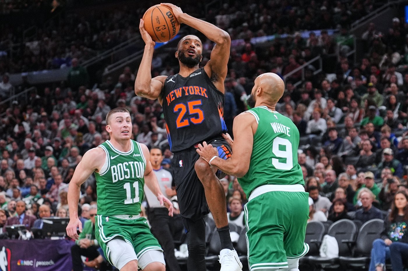 Celtics hold off late Knicks charge to win 123-117 in rematch of East semifinal | iNFOnews.ca