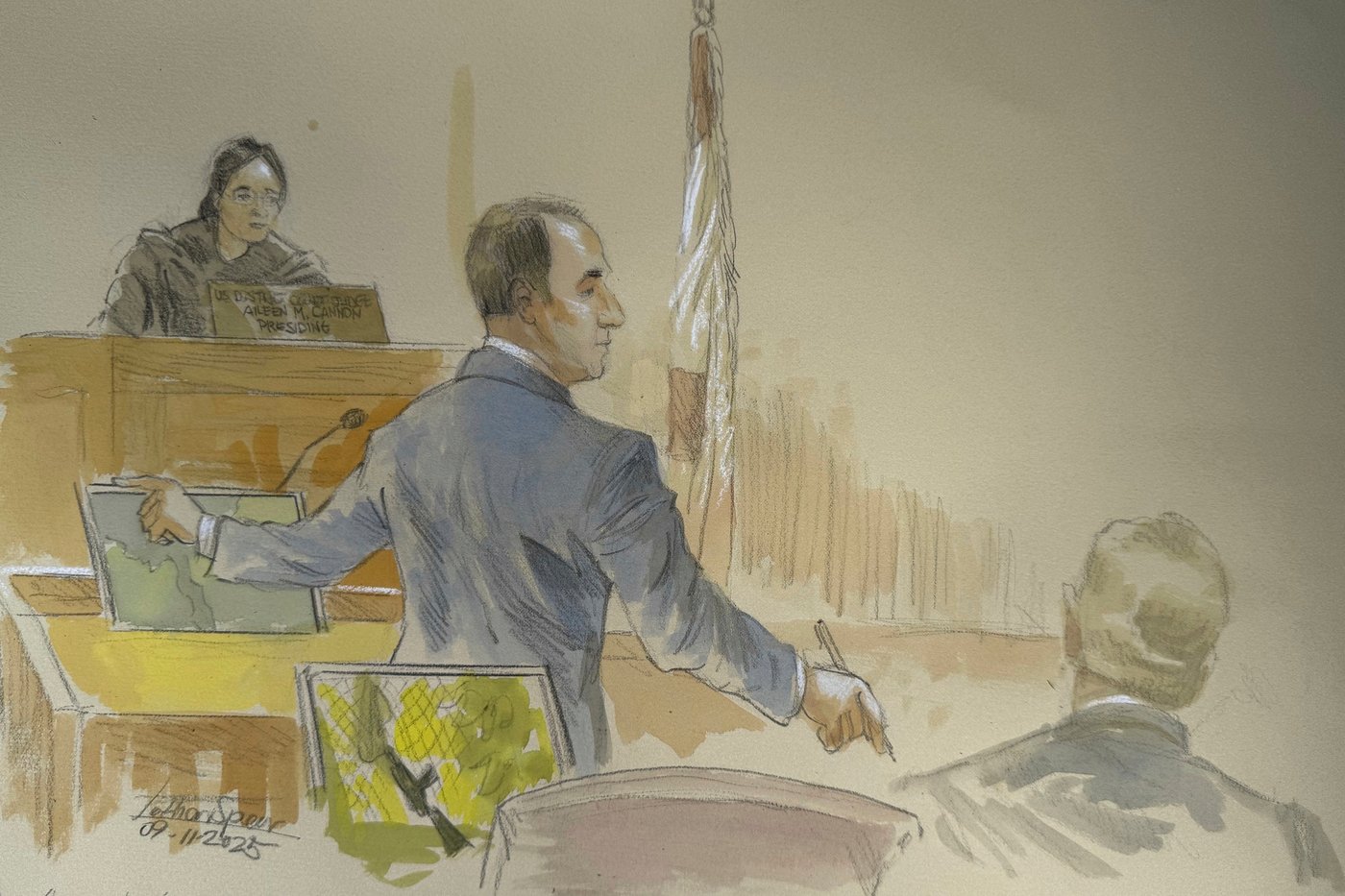 Suspect in Trump assassination attempt veers off topic and forfeits opening statement at trial | iNFOnews.ca