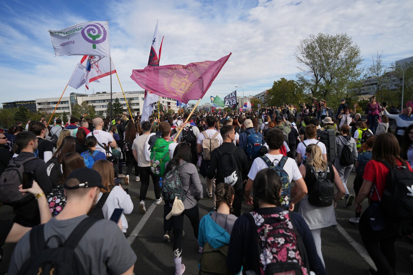 Serbia youth lead thousands on march for weekend rally marking deadly canopy collapse last year | iNFOnews.ca Serbia youth lead thousands on march for weekend rally marking deadly canopy collapse last year | iNFOnews.ca