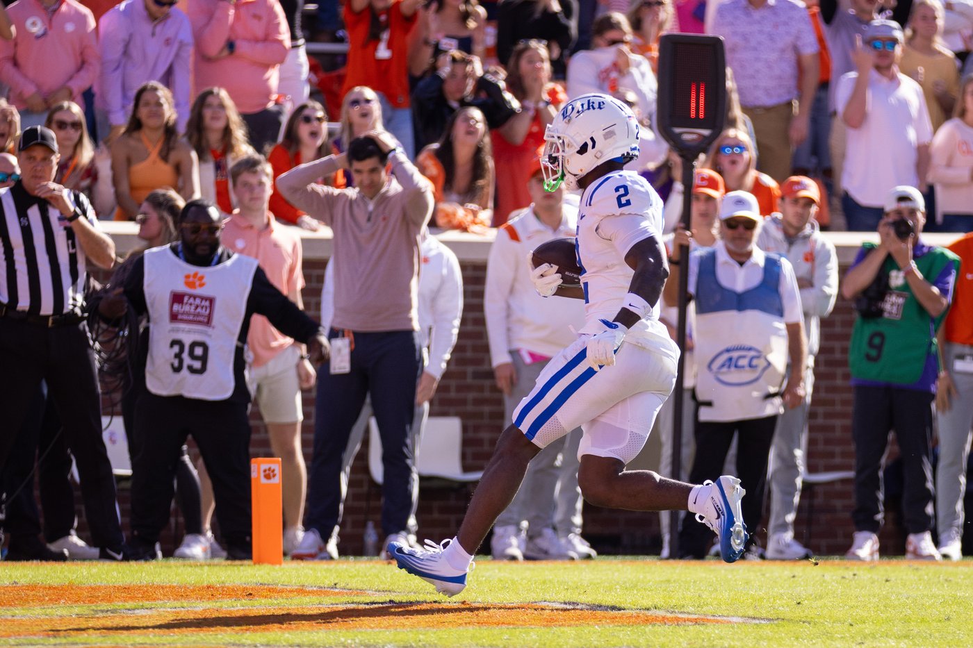 Nate Sheppard's 3-yard TD, Duke's 2-point conversion stun Clemson 46-45 | iNFOnews.ca