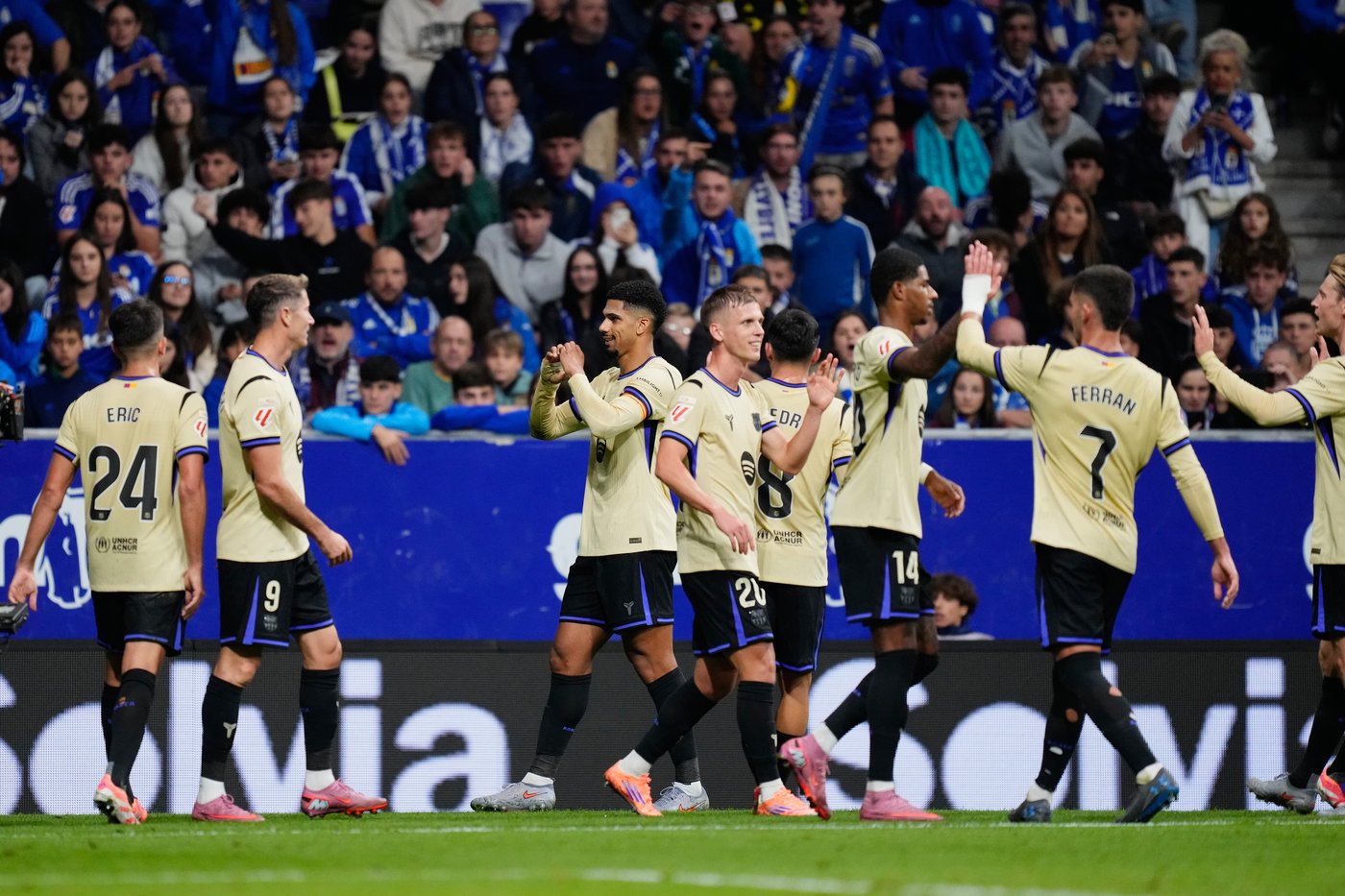 Barcelona rallies to defeat Oviedo 3-1 in Spanish league after blunder by goalkeeper Joan García | iNFOnews.ca