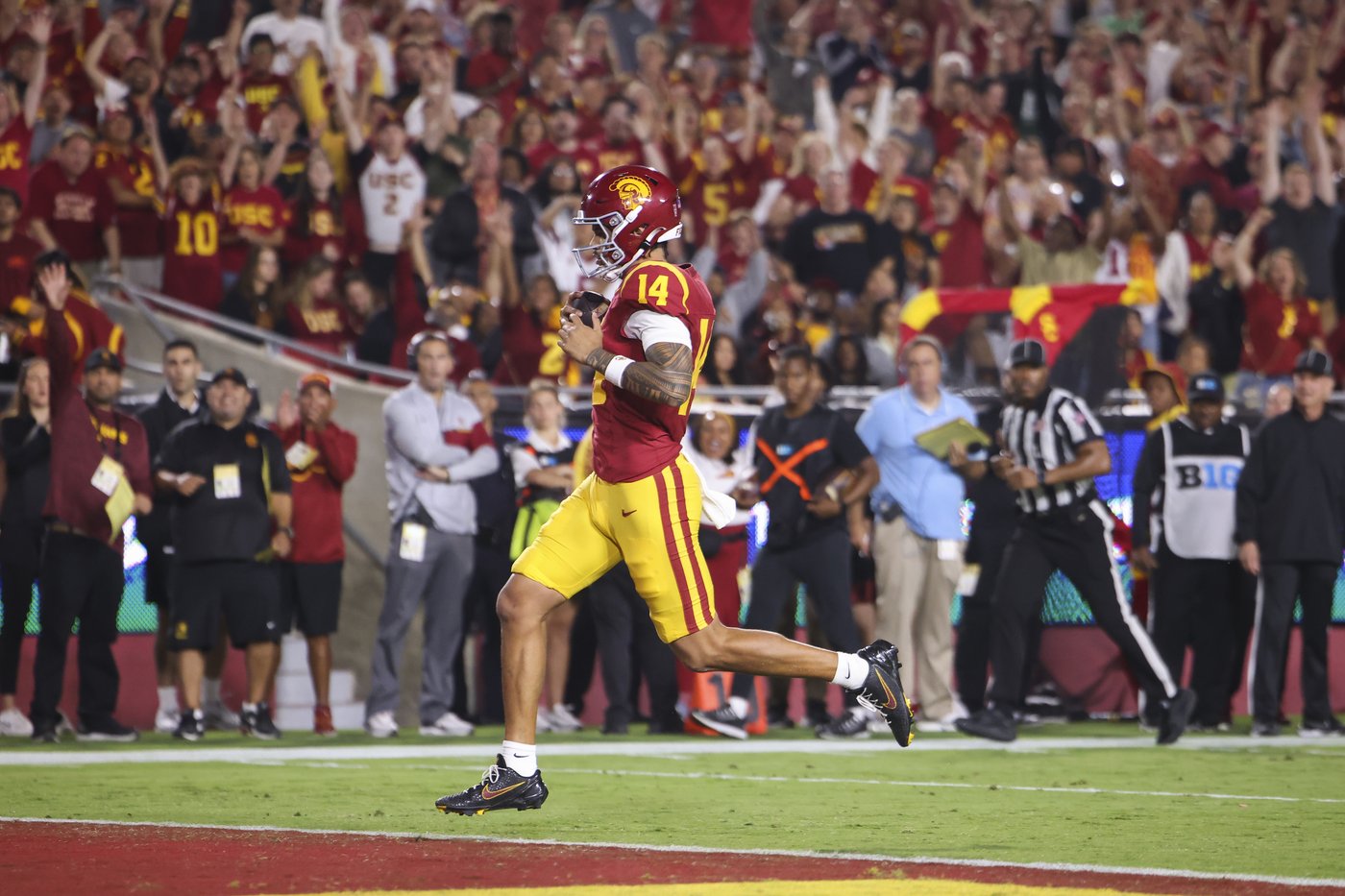 Jayden Maiava connects with Makai Lemon to propel No. 25 USC past Michigan State 45-31 | iNFOnews.ca
