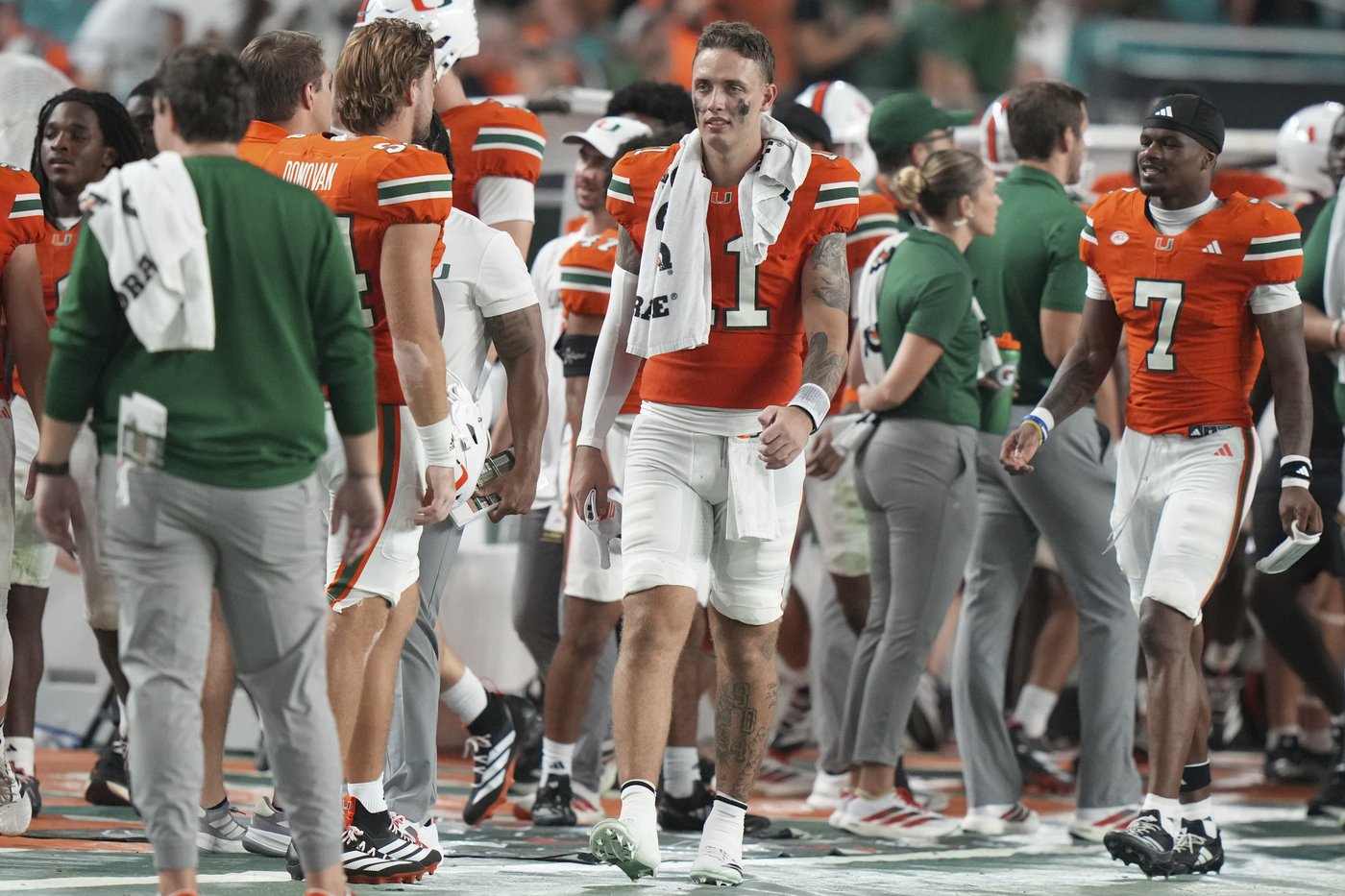 Miami's Carson Beck ready for electric atmosphere at Florida State on Saturday night | iNFOnews.ca