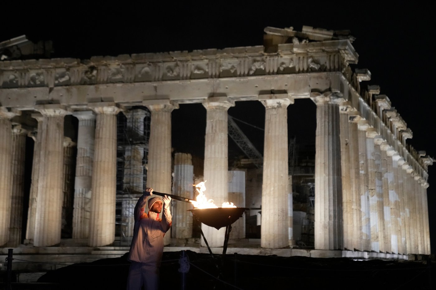 Olympic flame for Milan Cortina Winter Games handed to Italian organizers in Athens | iNFOnews.ca