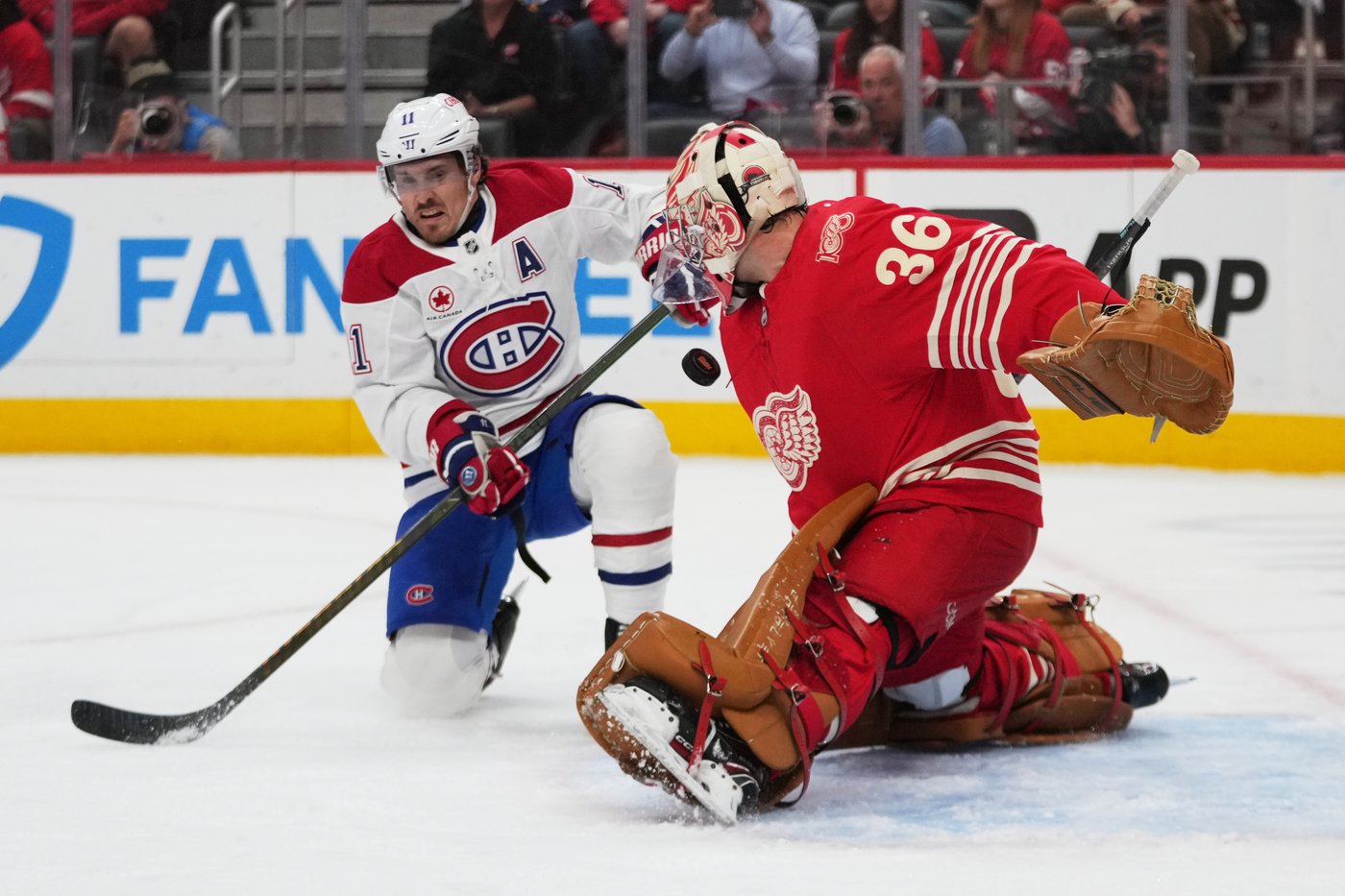 Canadiens score three first-period goals to spoil Red Wings' season opener, 5-1 | iNFOnews.ca Canadiens score three first-period goals to spoil Red Wings' season opener, 5-1 | iNFOnews.ca