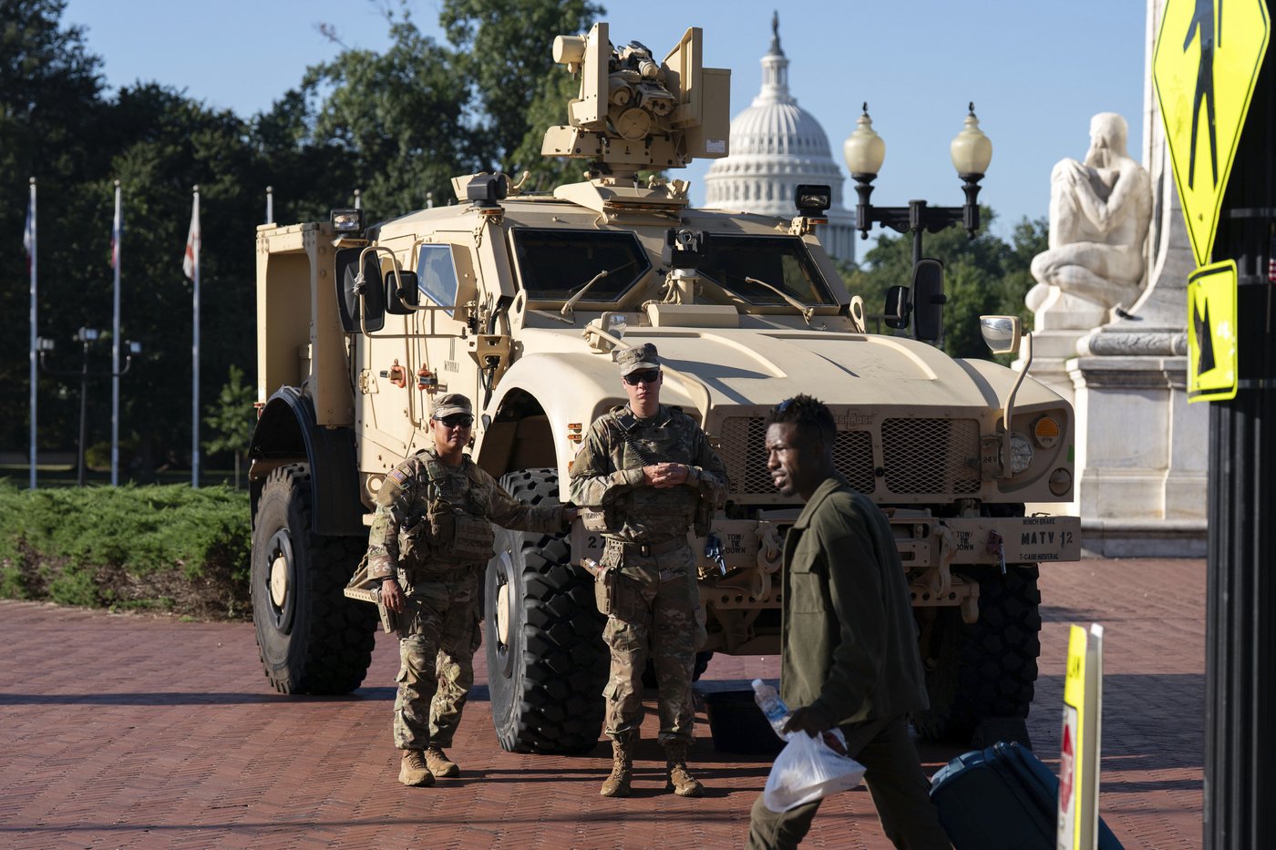 Georgia sends troops to DC in sign that Trump's policing push will continue | iNFOnews.ca Georgia sends troops to DC in sign that Trump's policing push will continue | iNFOnews.ca