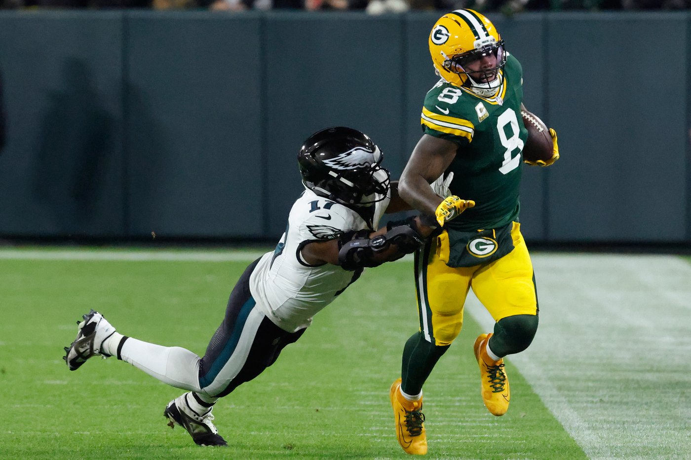 Packers' Josh Jacobs inactive against Vikings because of left knee injury | iNFOnews.ca