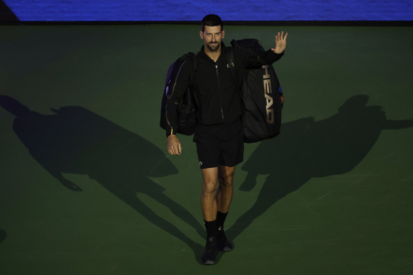 Photos: From violin mimics to victory fists, Djokovic steals the show | iNFOnews.ca
