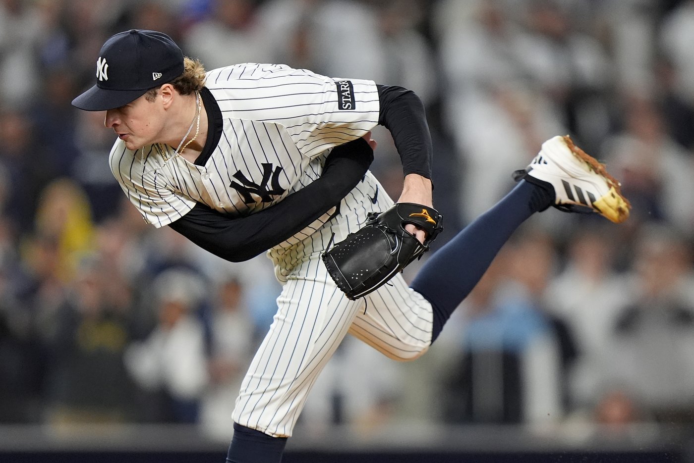 Schlittler strikes out 12 in postseason debut as Yankees beat Red Sox 4-0 to win Wild Card Series | iNFOnews.ca