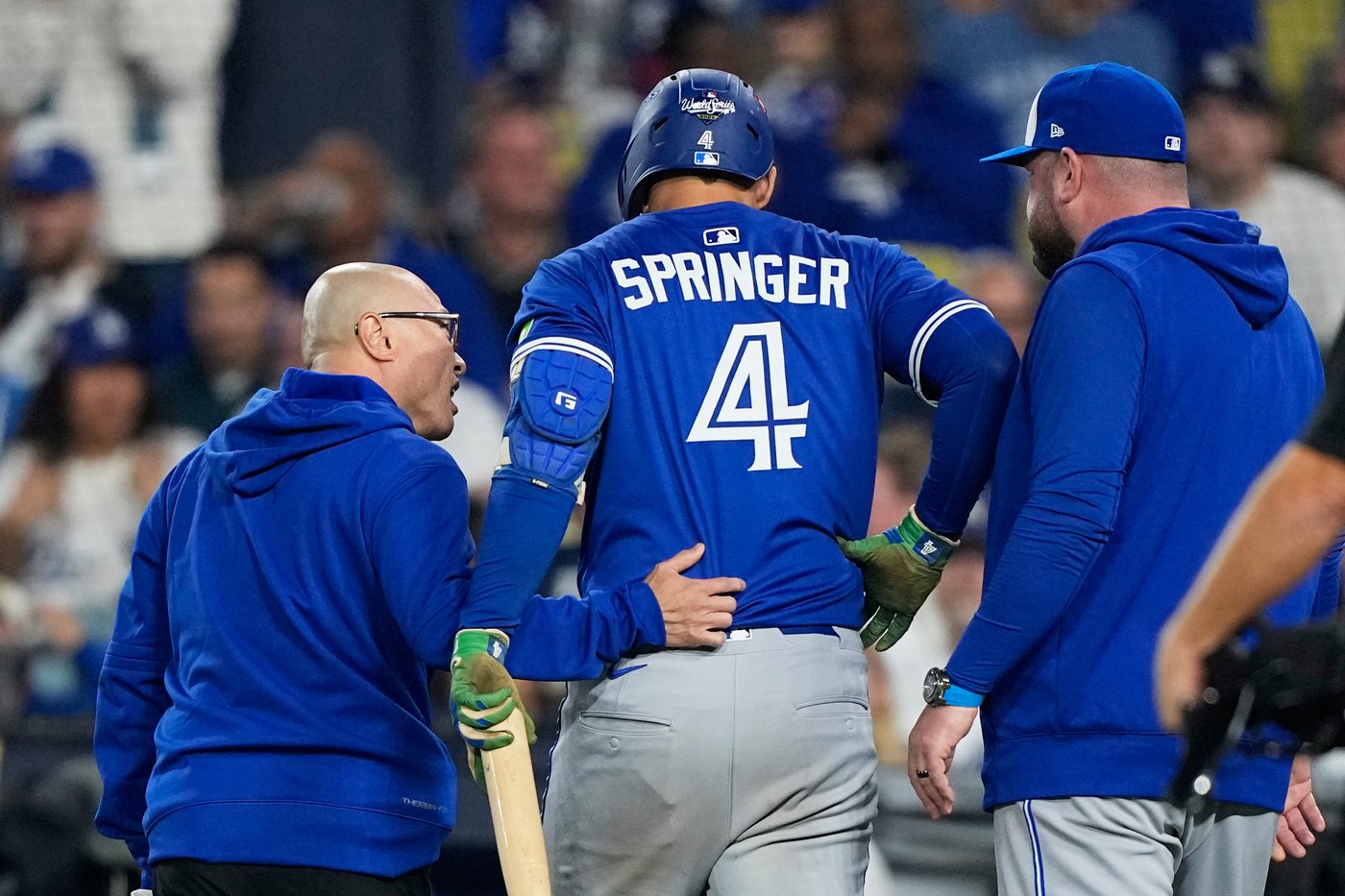 George Springer likely to return to Blue Jays' lineup for Game 6 of World Series | iNFOnews.ca George Springer likely to return to Blue Jays' lineup for Game 6 of World Series | iNFOnews.ca