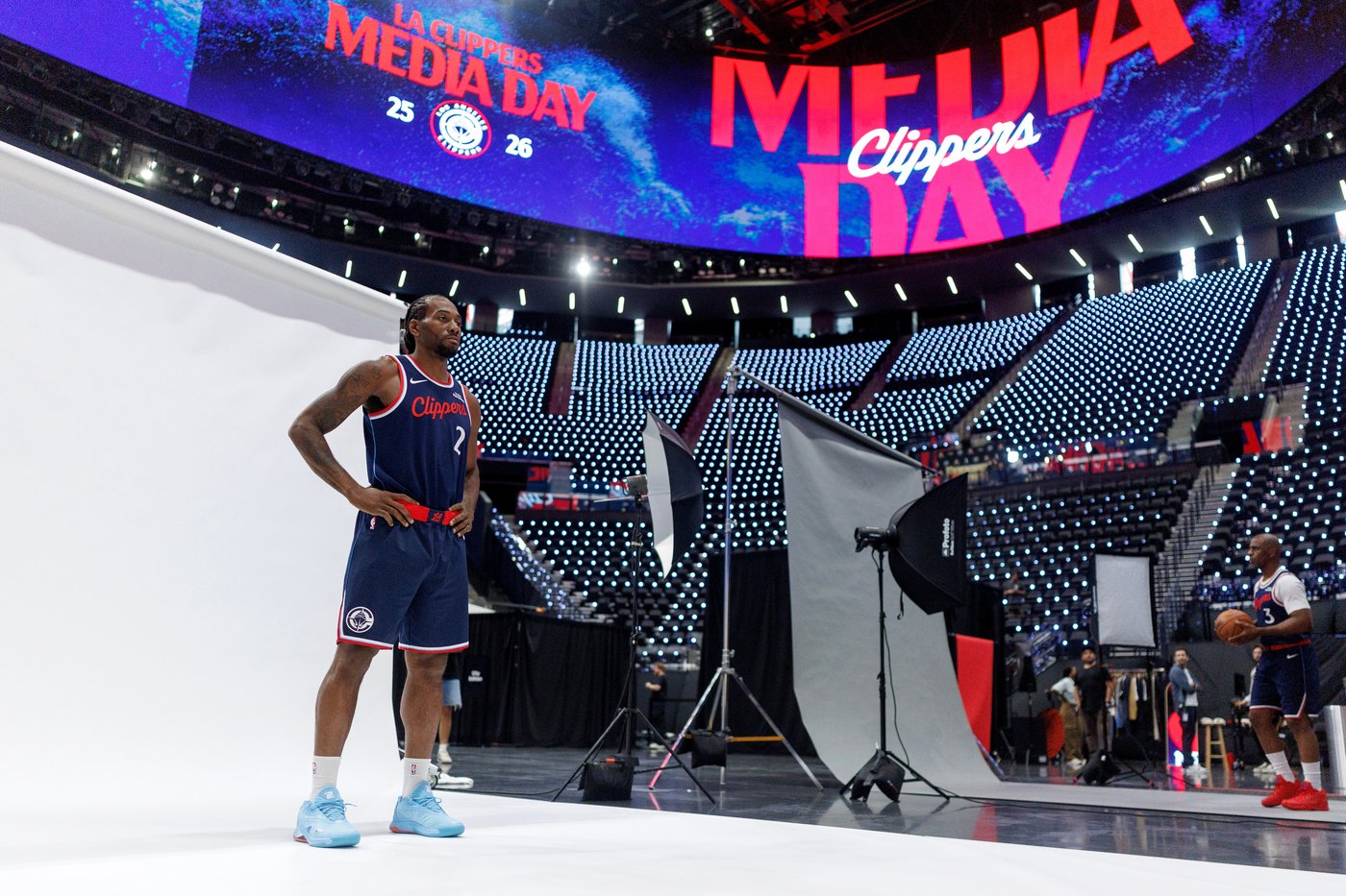 NBA Media Day in photos: Portraits and behind the scenes moments | iNFOnews.ca