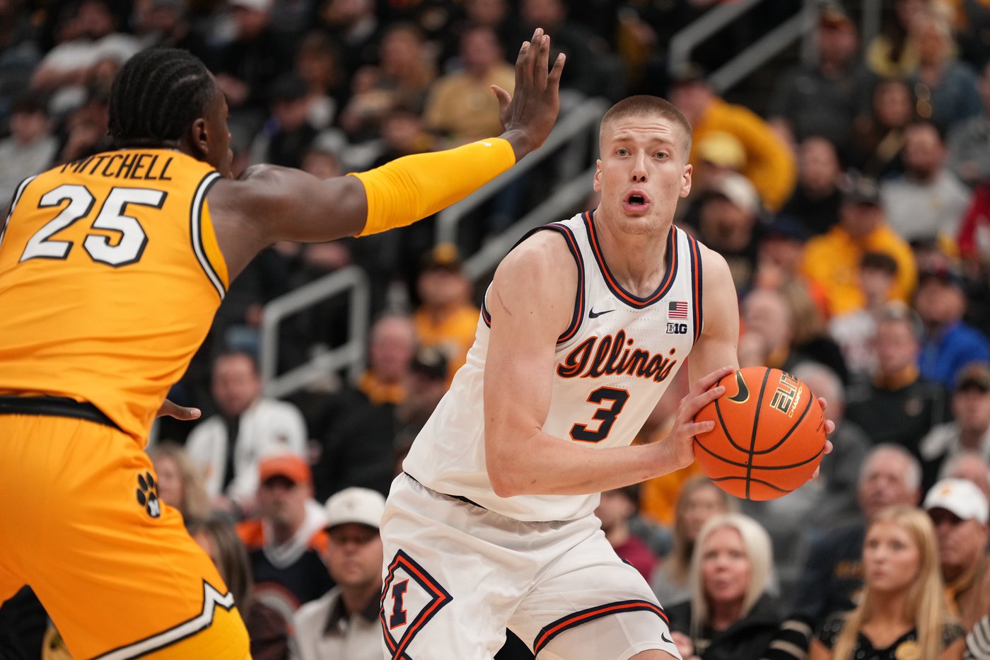 Wagler powers No. 20 Illinois past Missouri 91-48 for biggest blowout in Braggin' Rights rivalry | iNFOnews.ca
