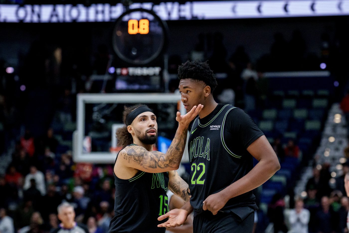 Spurs spoil Queen's first triple-double and hold on to beat the Pelicans 135-132 | iNFOnews.ca Spurs spoil Queen's first triple-double and hold on to beat the Pelicans 135-132 | iNFOnews.ca