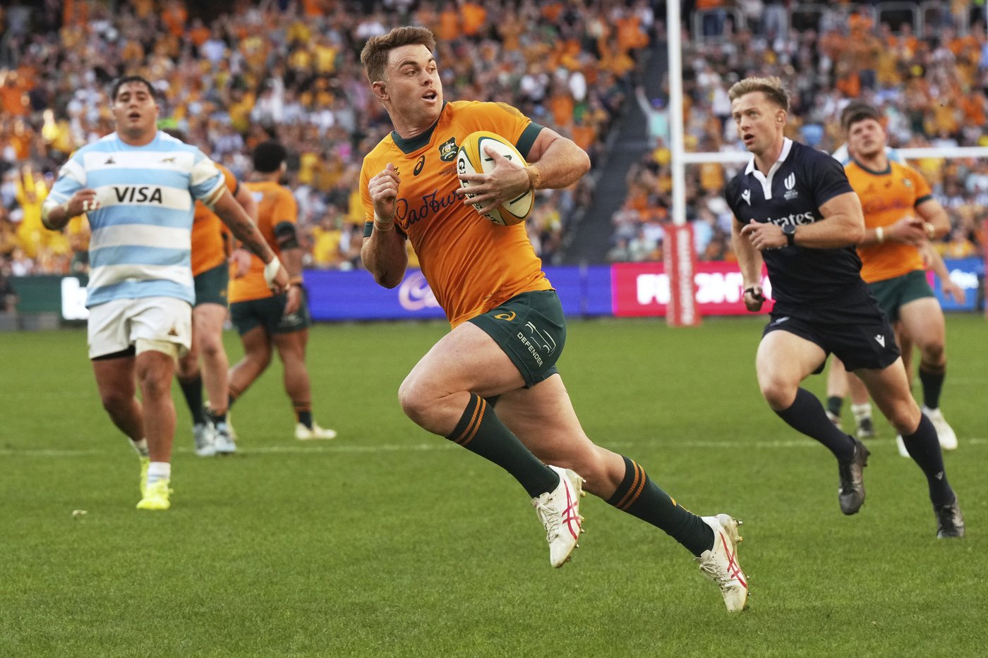 Argentina hangs on to beat Australia 28-26 in Rugby Championship match in Sydney | iNFOnews.ca