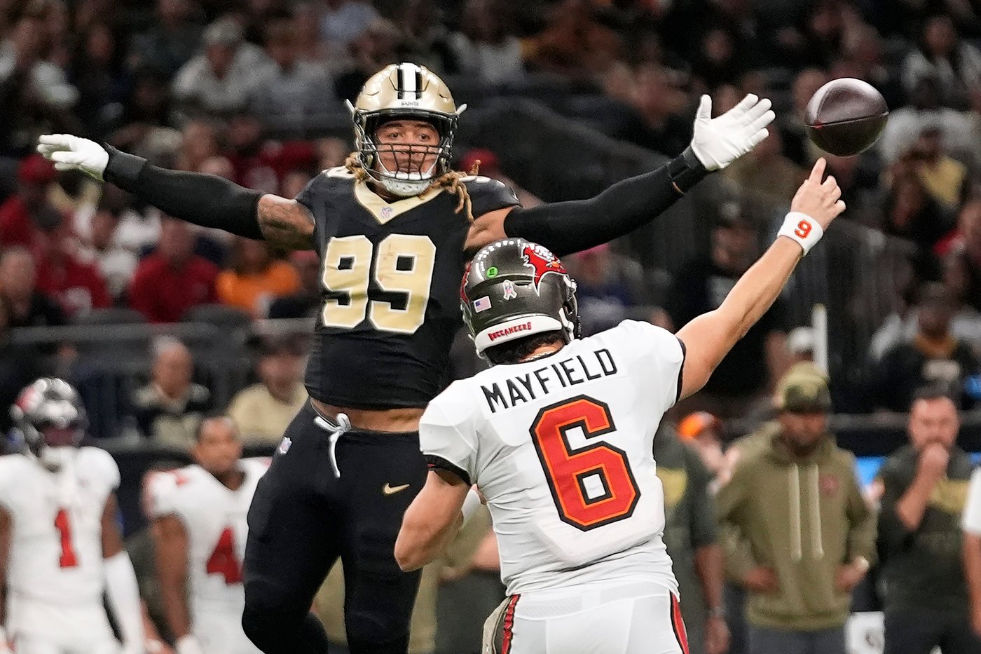 Anthony Nelson and the Buccaneers' defense shine in a 23-3 victory over the struggling Saints | iNFOnews.ca Anthony Nelson and the Buccaneers' defense shine in a 23-3 victory over the struggling Saints | iNFOnews.ca