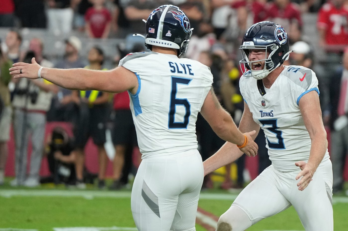 Titans kicker Joey Slye out with calf injury after making winning field goal last week | iNFOnews.ca Titans kicker Joey Slye out with calf injury after making winning field goal last week | iNFOnews.ca