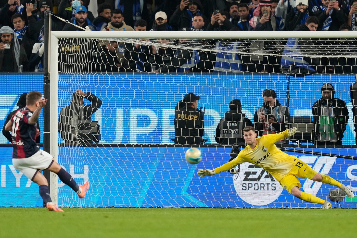 Bologna beats Inter Milan on penalties to qualify for Italian Super Cup final | iNFOnews.ca
