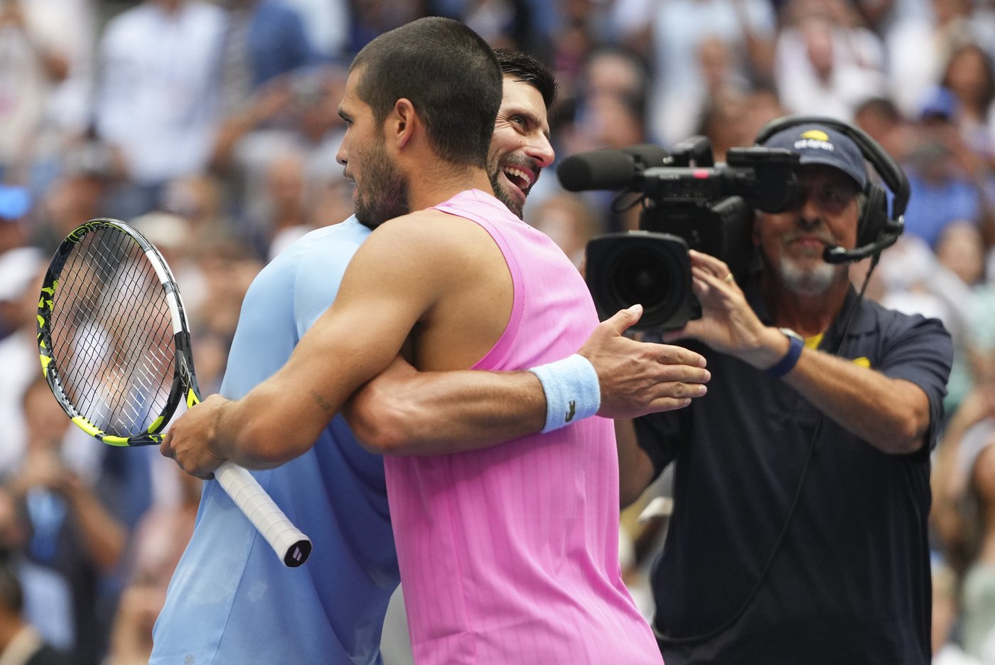 Alcaraz beats Djokovic at the US Open and now meets Sinner for the 3rd Grand Slam final in a row | iNFOnews.ca