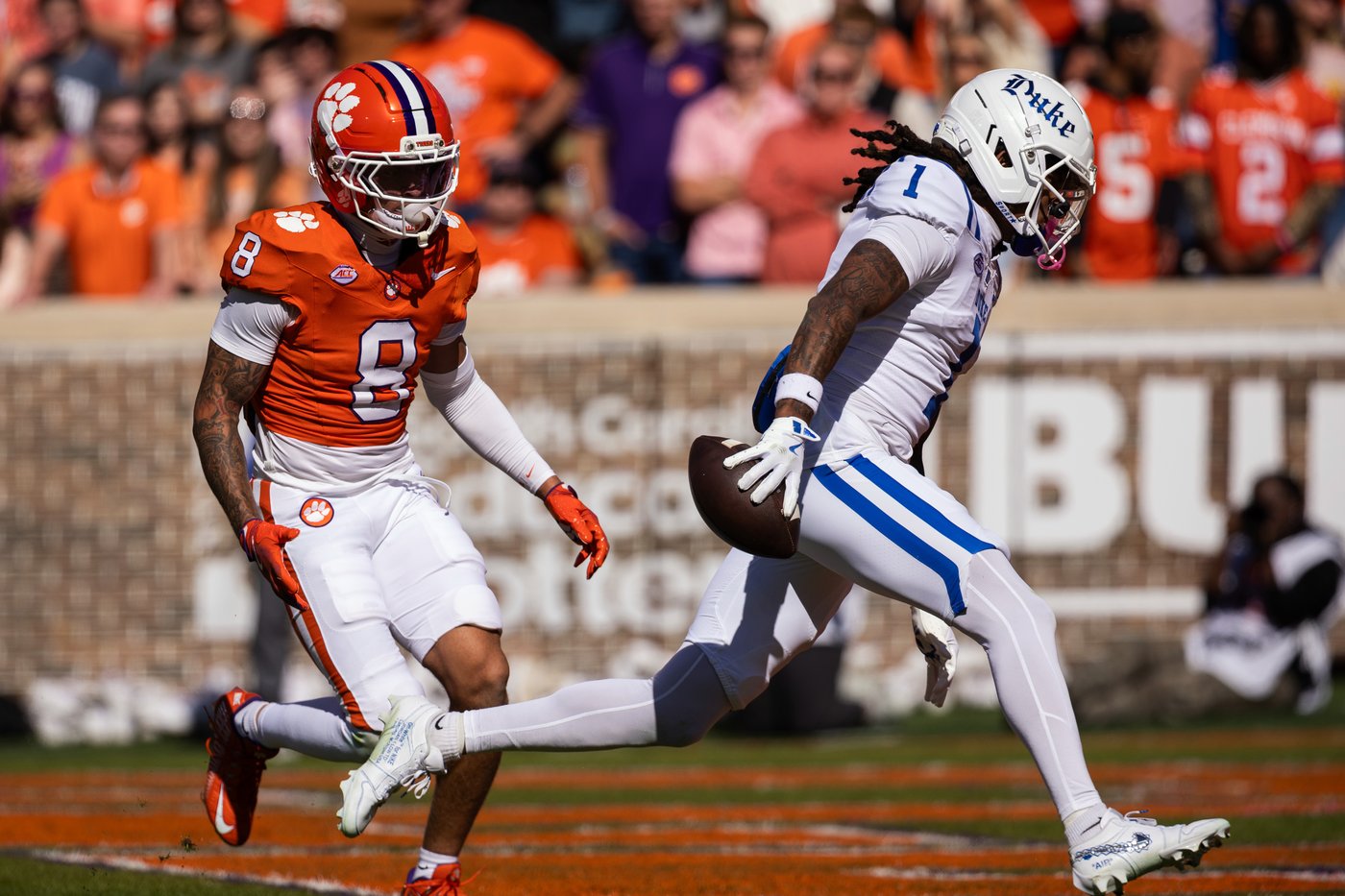 Nate Sheppard's 3-yard TD, Duke's 2-point conversion stun Clemson 46-45 | iNFOnews.ca