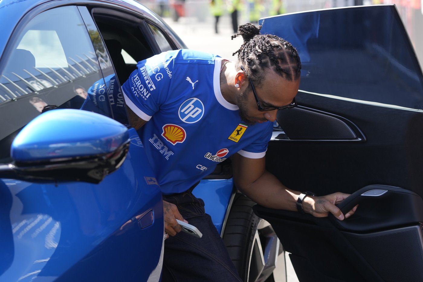 Hamilton's grid penalty gives him 'more to fight for' in Monza debut with Ferrari | iNFOnews.ca Hamilton's grid penalty gives him 'more to fight for' in Monza debut with Ferrari | iNFOnews.ca
