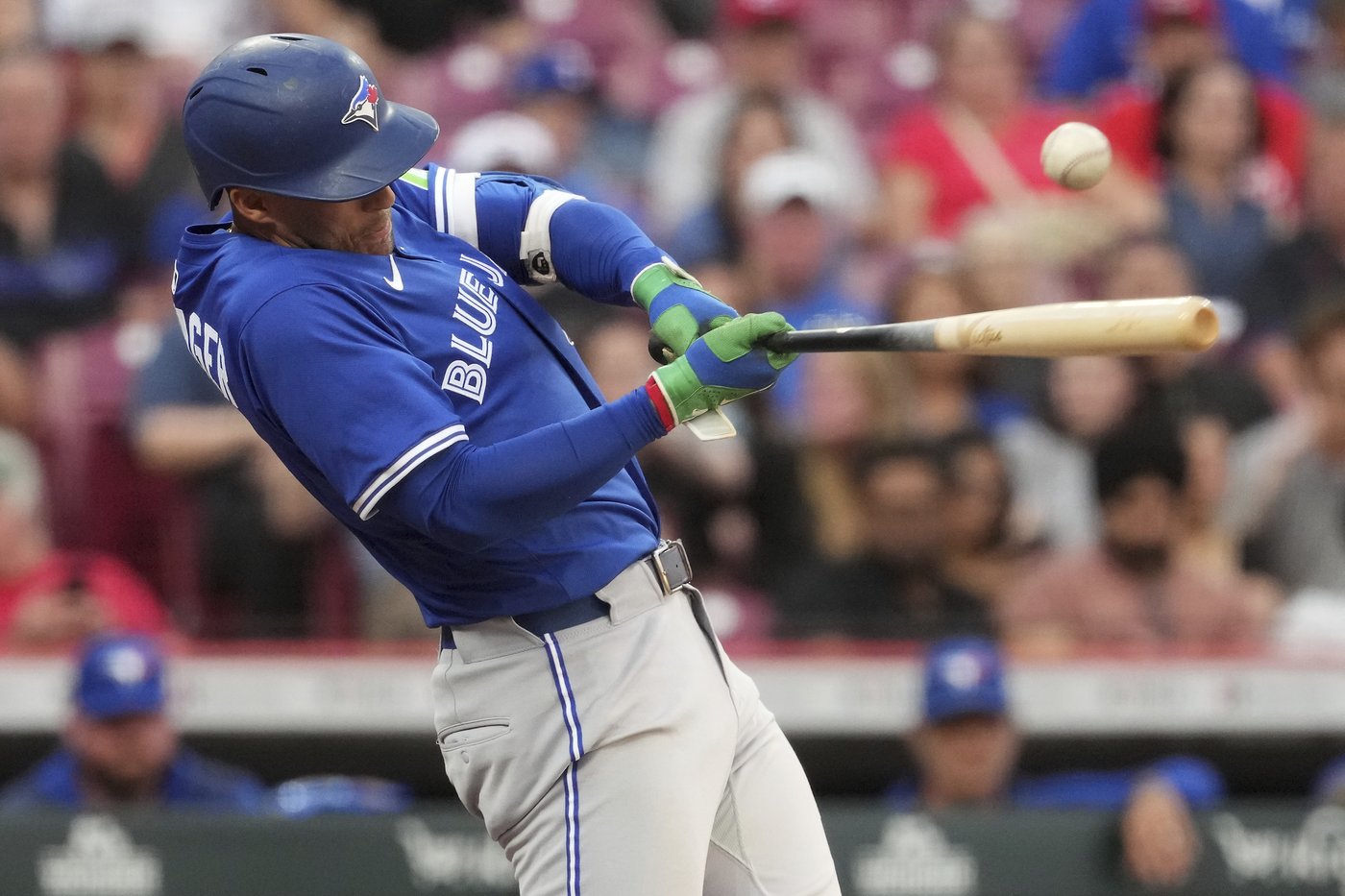 Springer goes deep twice as Blue Jays hold off Reds, 12-9 | iNFOnews.ca Springer goes deep twice as Blue Jays hold off Reds, 12-9 | iNFOnews.ca