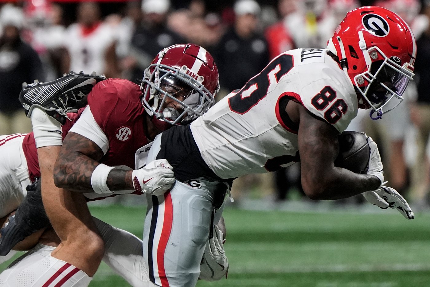 No. 3 Georgia ends No. 10 Alabama's hold on rivalry, beats Crimson Tide 28-7 to win SEC championship | iNFOnews.ca No. 3 Georgia ends No. 10 Alabama's hold on rivalry, beats Crimson Tide 28-7 to win SEC championship | iNFOnews.ca
