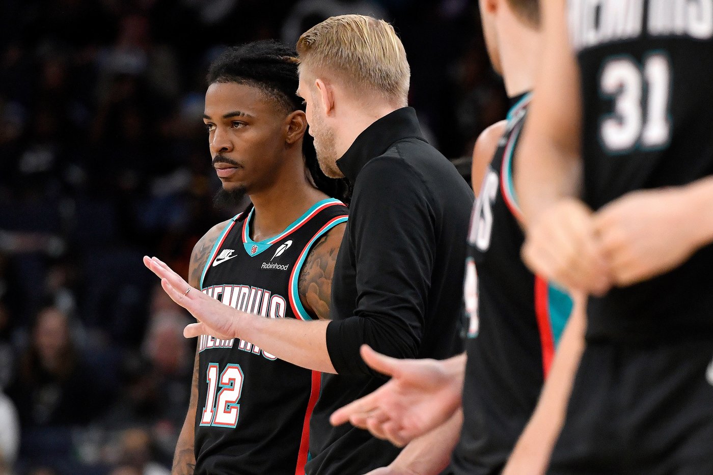 Grizzlies' Ja Morant sidelined for at least 2 weeks with strained calf | iNFOnews.ca Grizzlies' Ja Morant sidelined for at least 2 weeks with strained calf | iNFOnews.ca