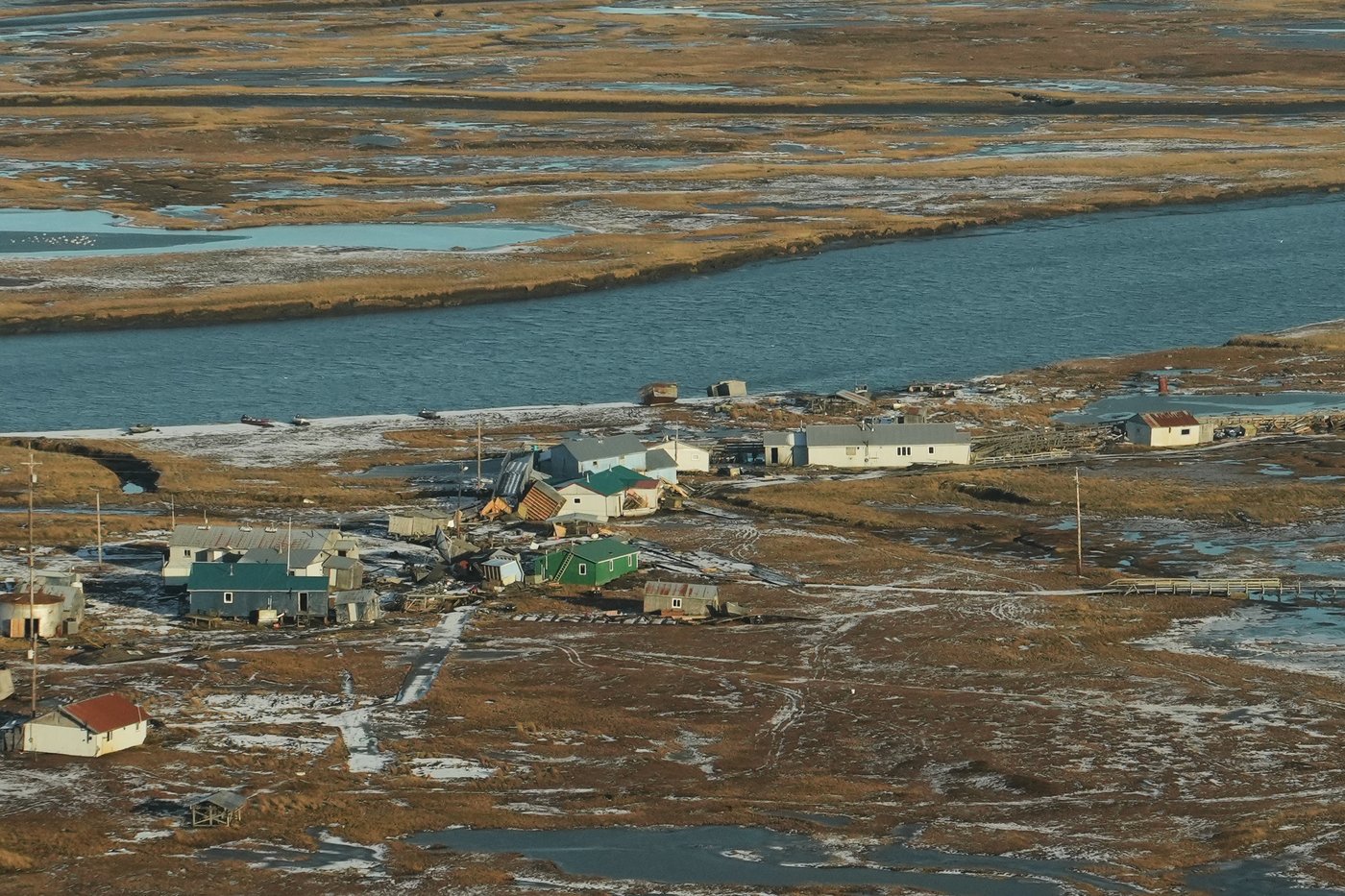 Alaska Native villages have few options and little US help as climate change devours their land | iNFOnews.ca