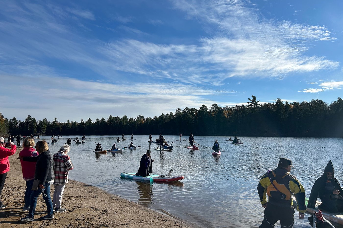 Witches and warlocks take part in 'magical' day on Fredericton lake for Halloween | iNFOnews.ca Witches and warlocks take part in 'magical' day on Fredericton lake for Halloween | iNFOnews.ca