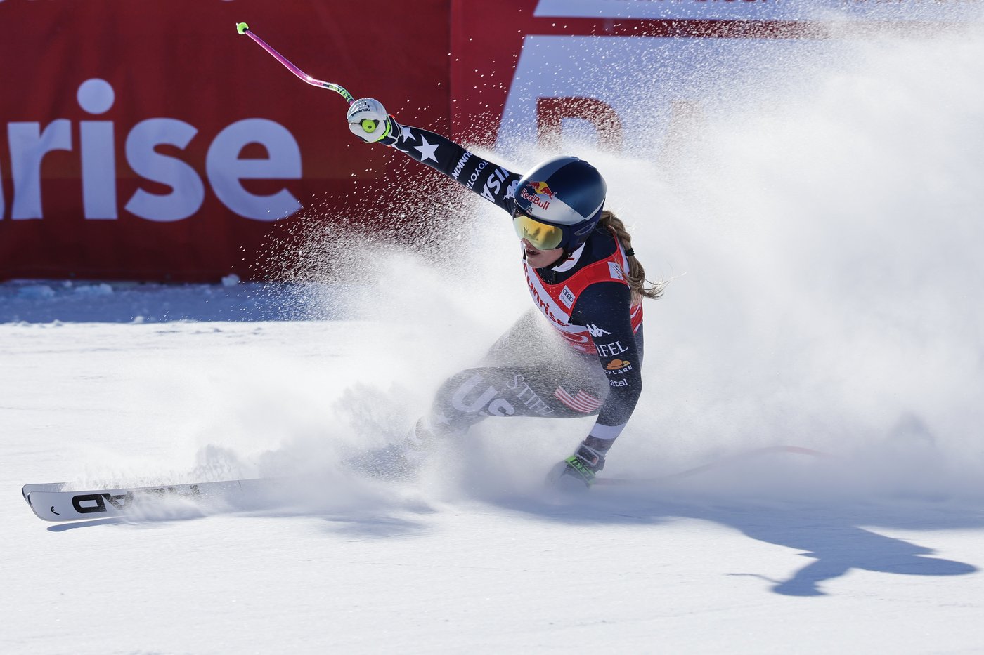 Lindsey Vonn places 2nd in a World Cup downhill a day after becoming oldest winner at age 41 | iNFOnews.ca